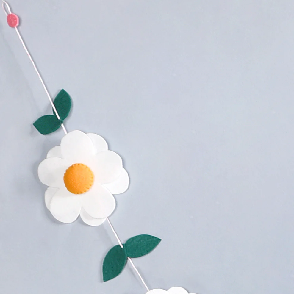 Daisy Bunting For Nursery Room Decor - Image 7