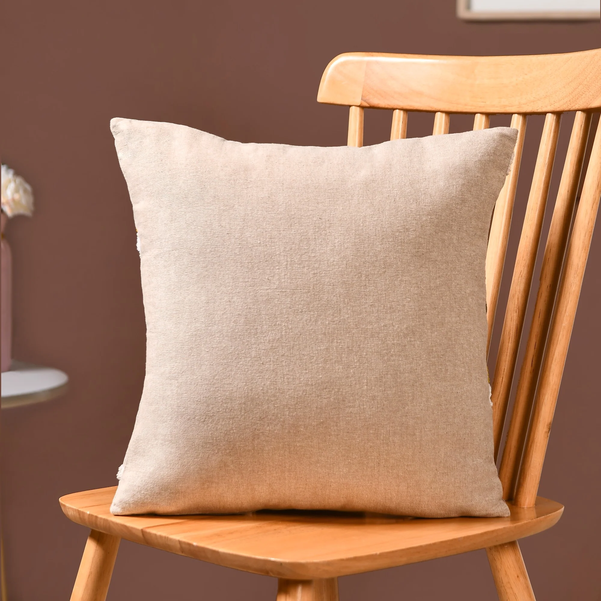 Daisy Dreams Cotton Sofa Cushion Cover 40x40cm - Image 7