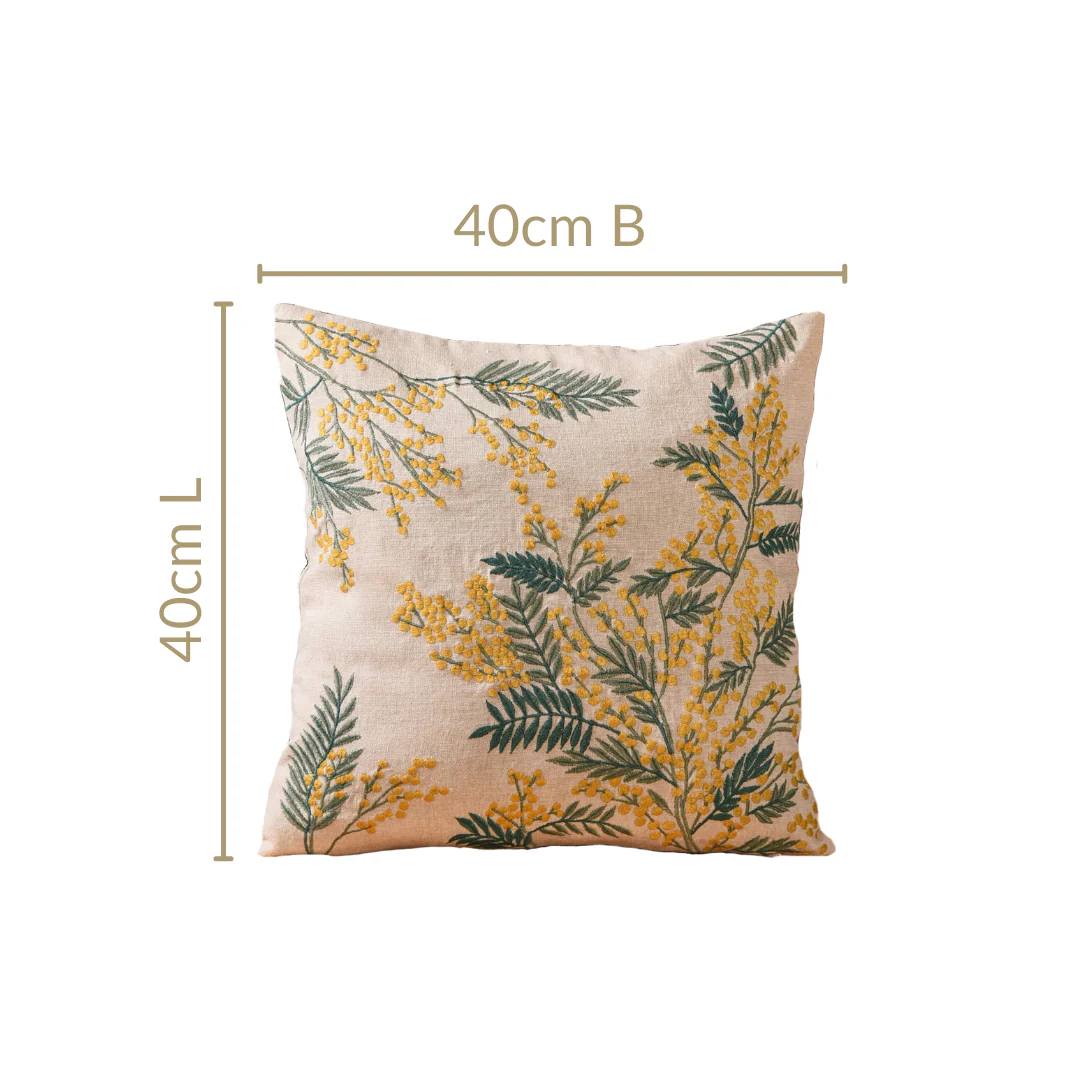 Dandelion Clusters Cotton Cushion Cover 40x40cm - Image 4