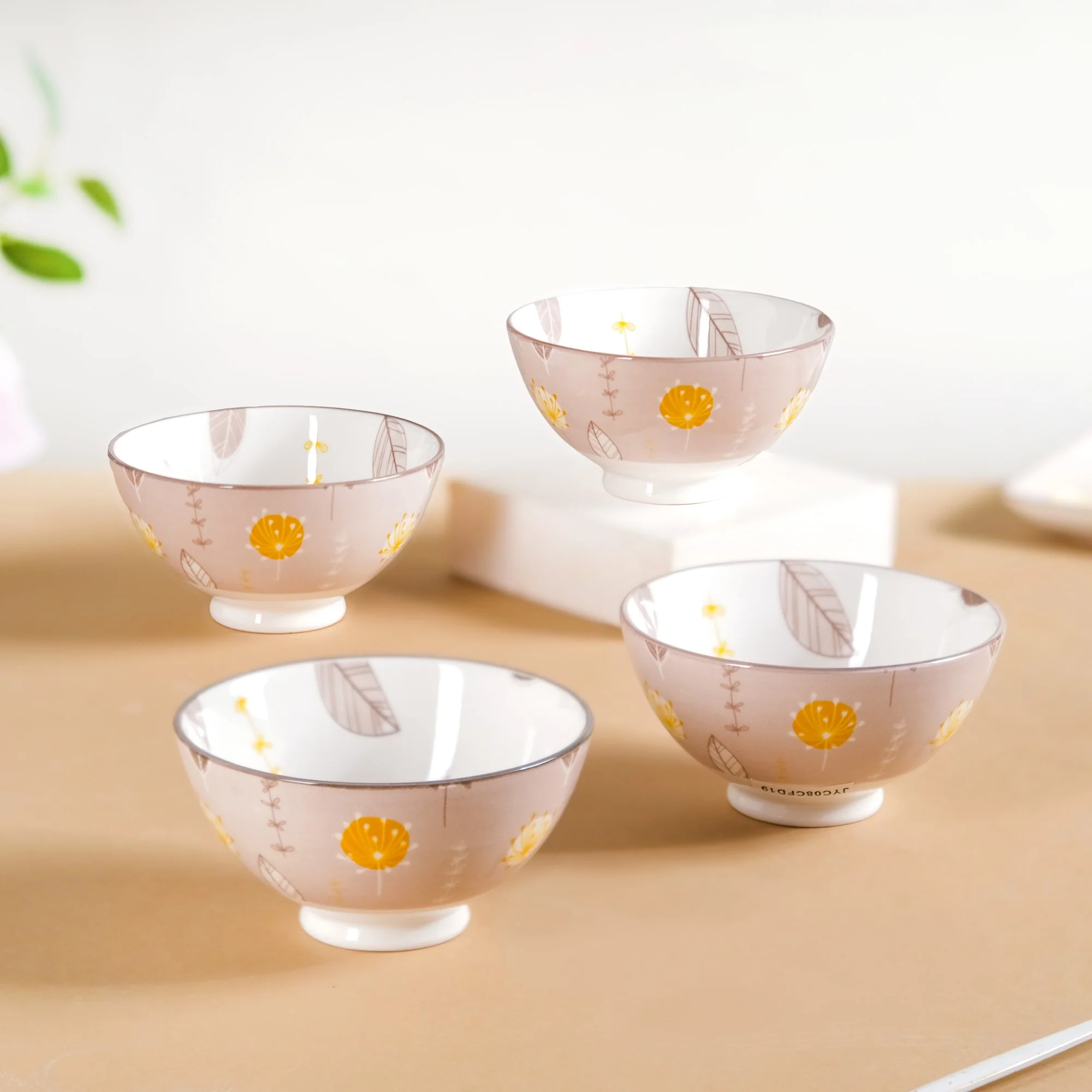 Dandelion Snack Bowls Set Of 4 300ml - Image 2
