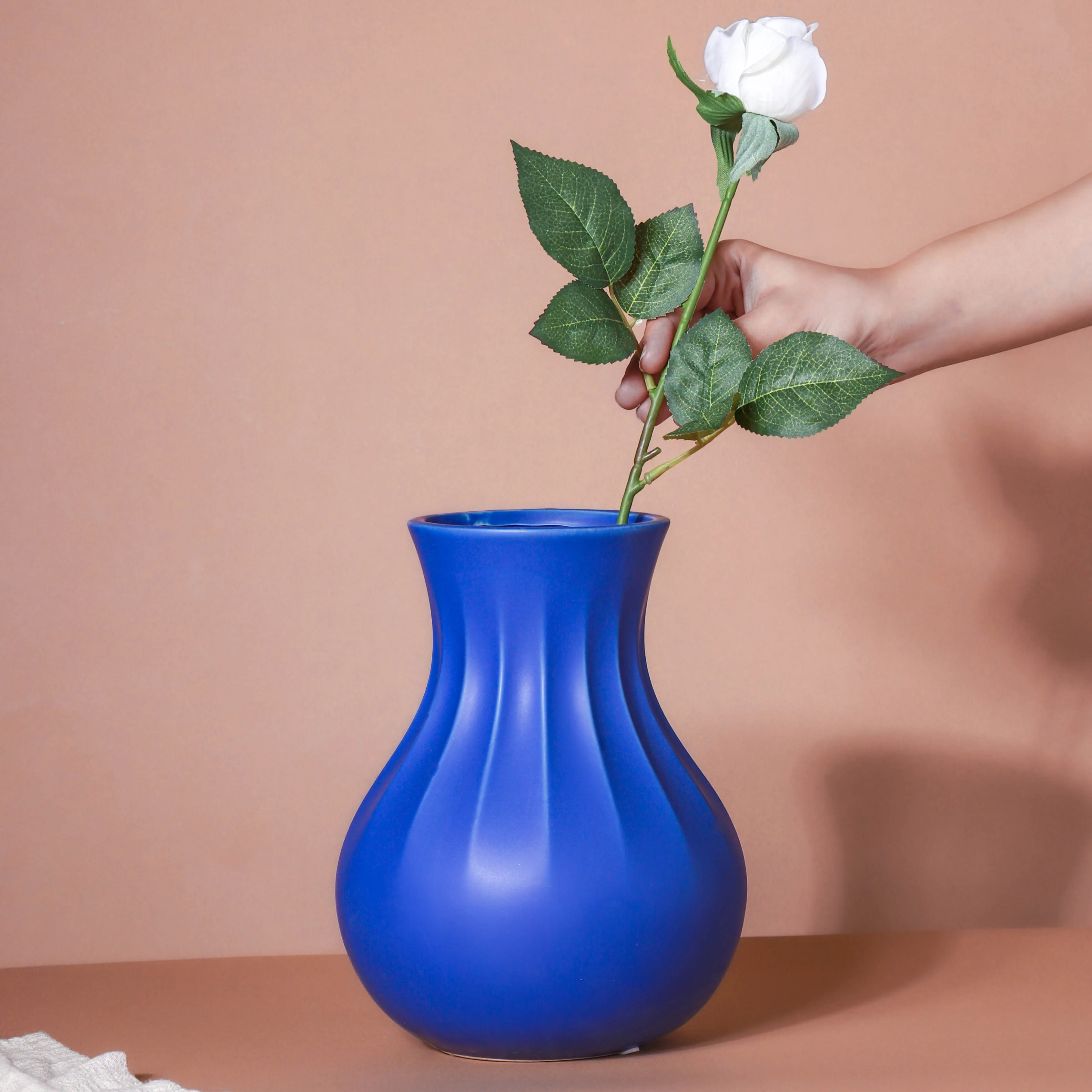 Dark Blue Vase - Image 2