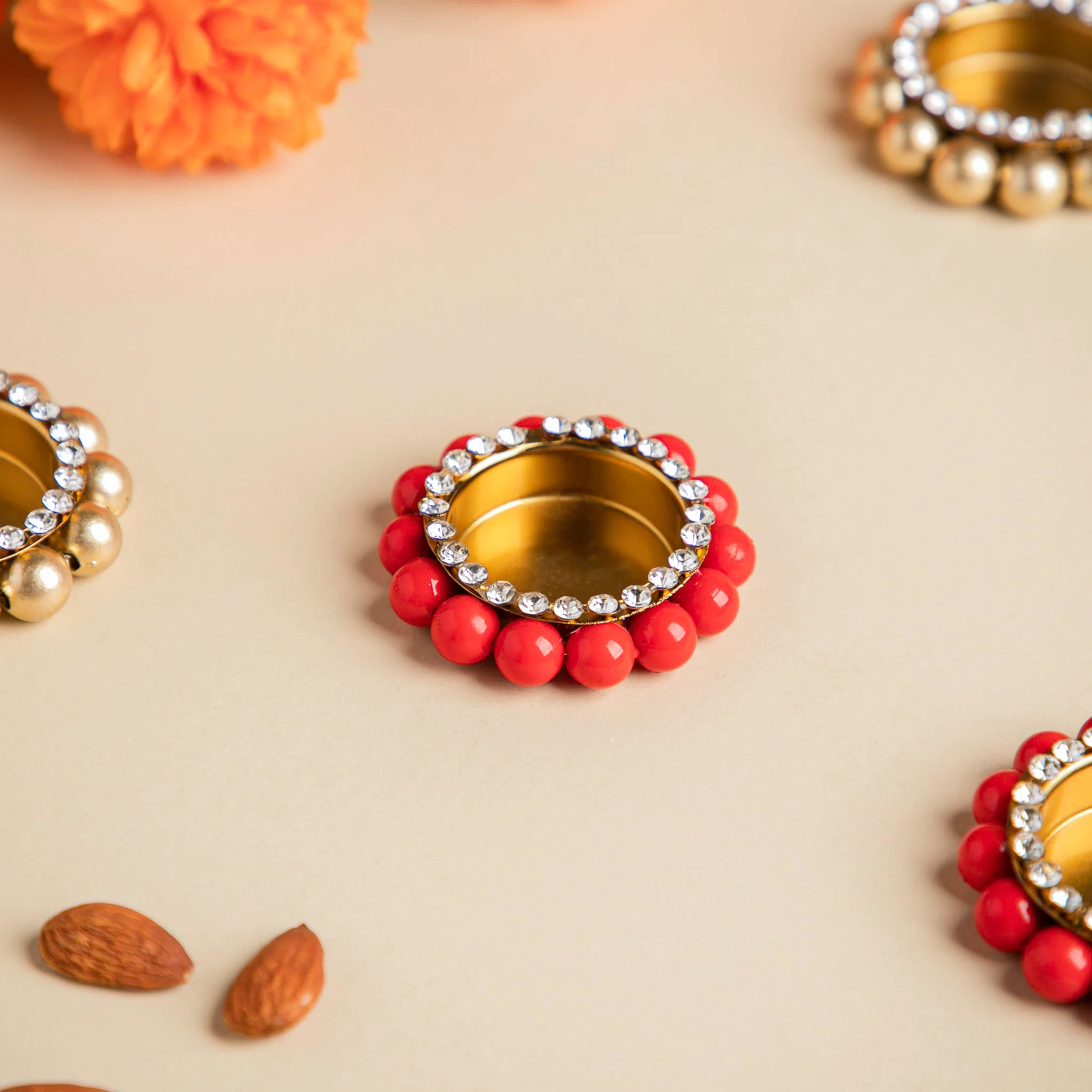 Decorated Tealight Holders Gift Set Of 4 - Image 5