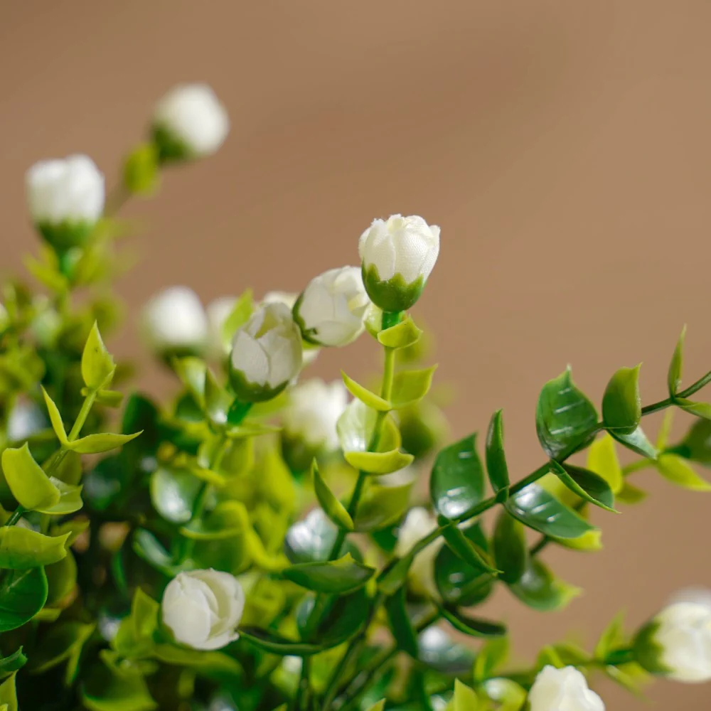 Decorative Flower Bud Stem White Set Of 2 - Image 6