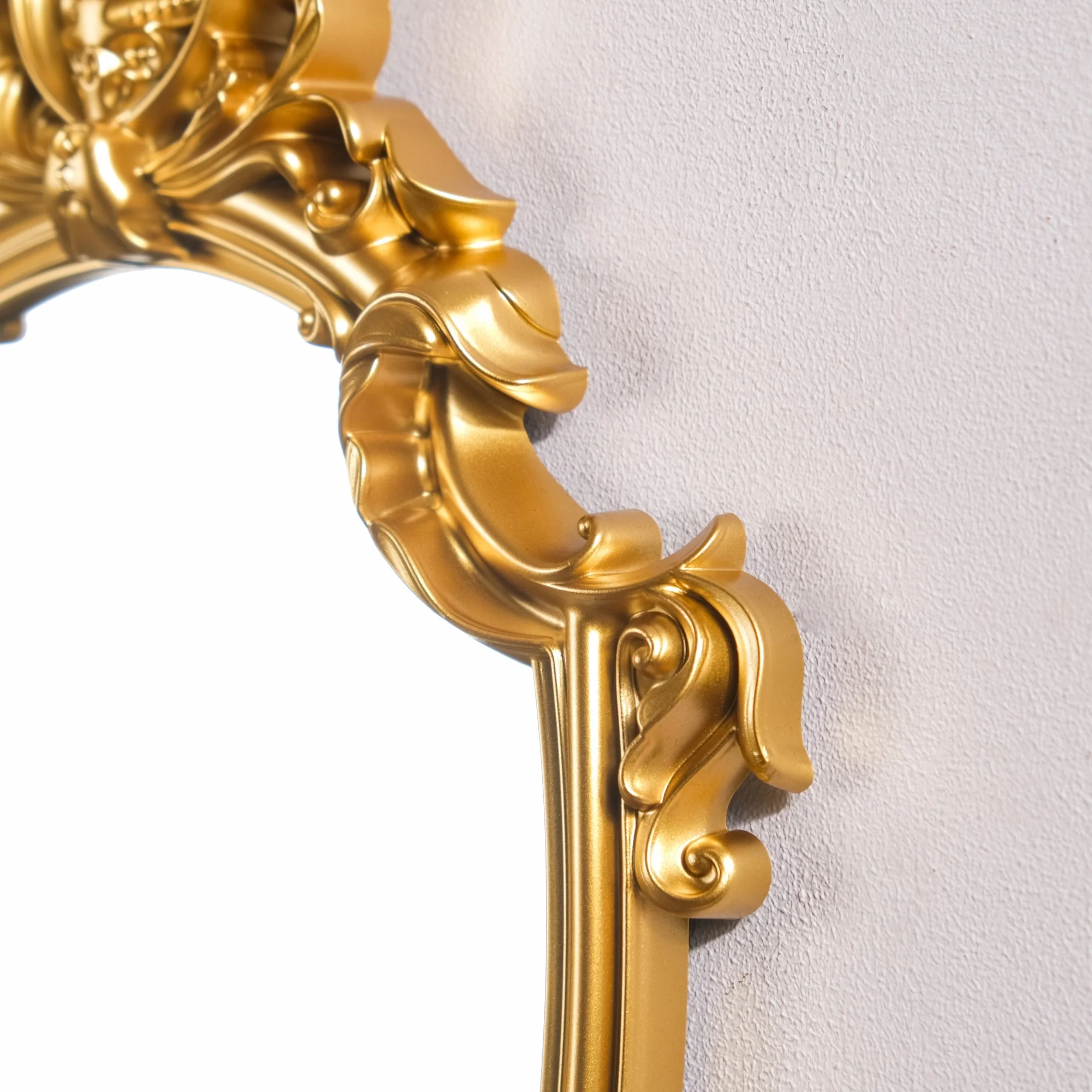 Decorative Gilded Wall Mirror Gold - Image 3