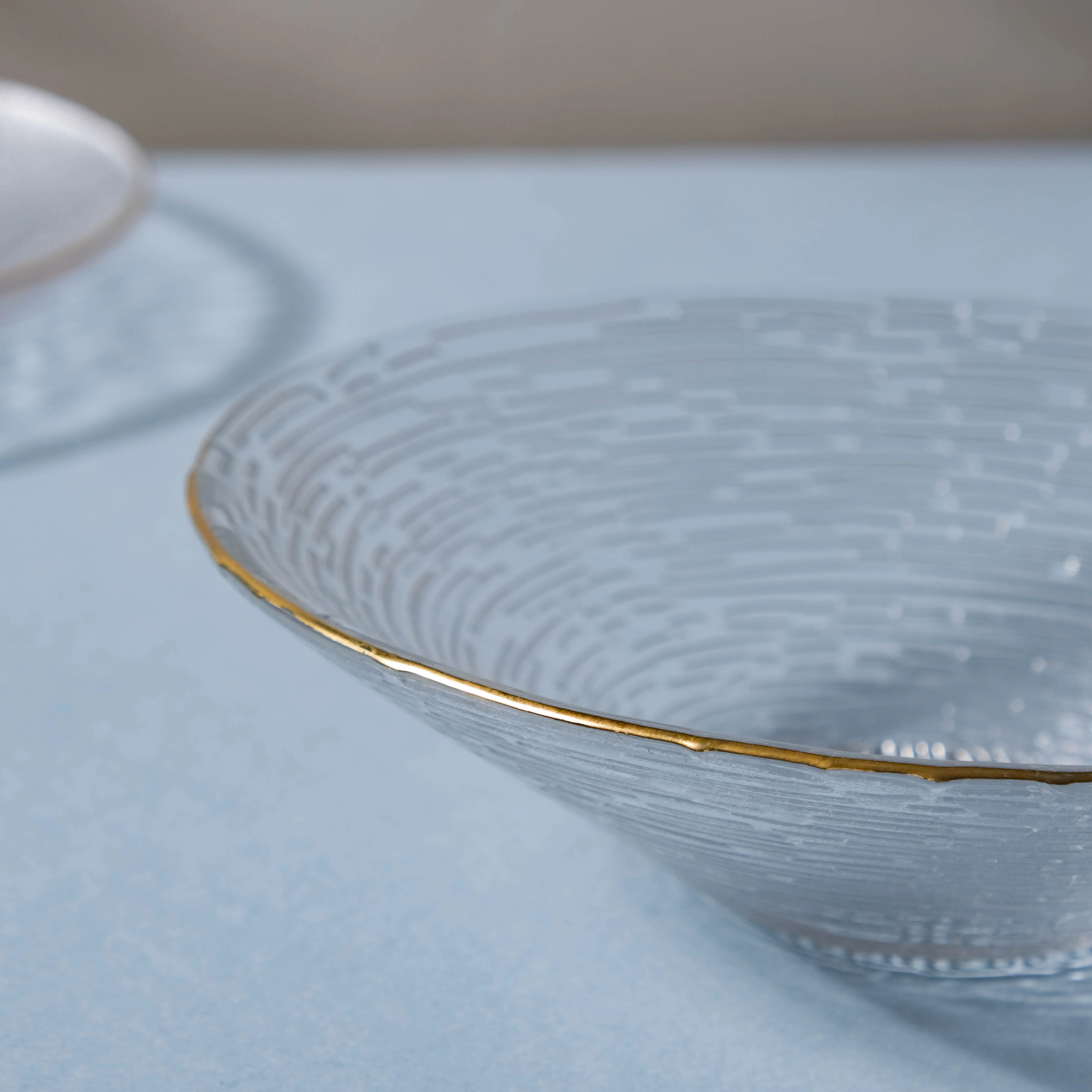 Decorative Glass Salad Bowl - Image 6