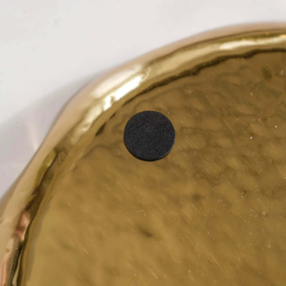 Decorative Gold Urli Tray Set Of 2 - Image 8