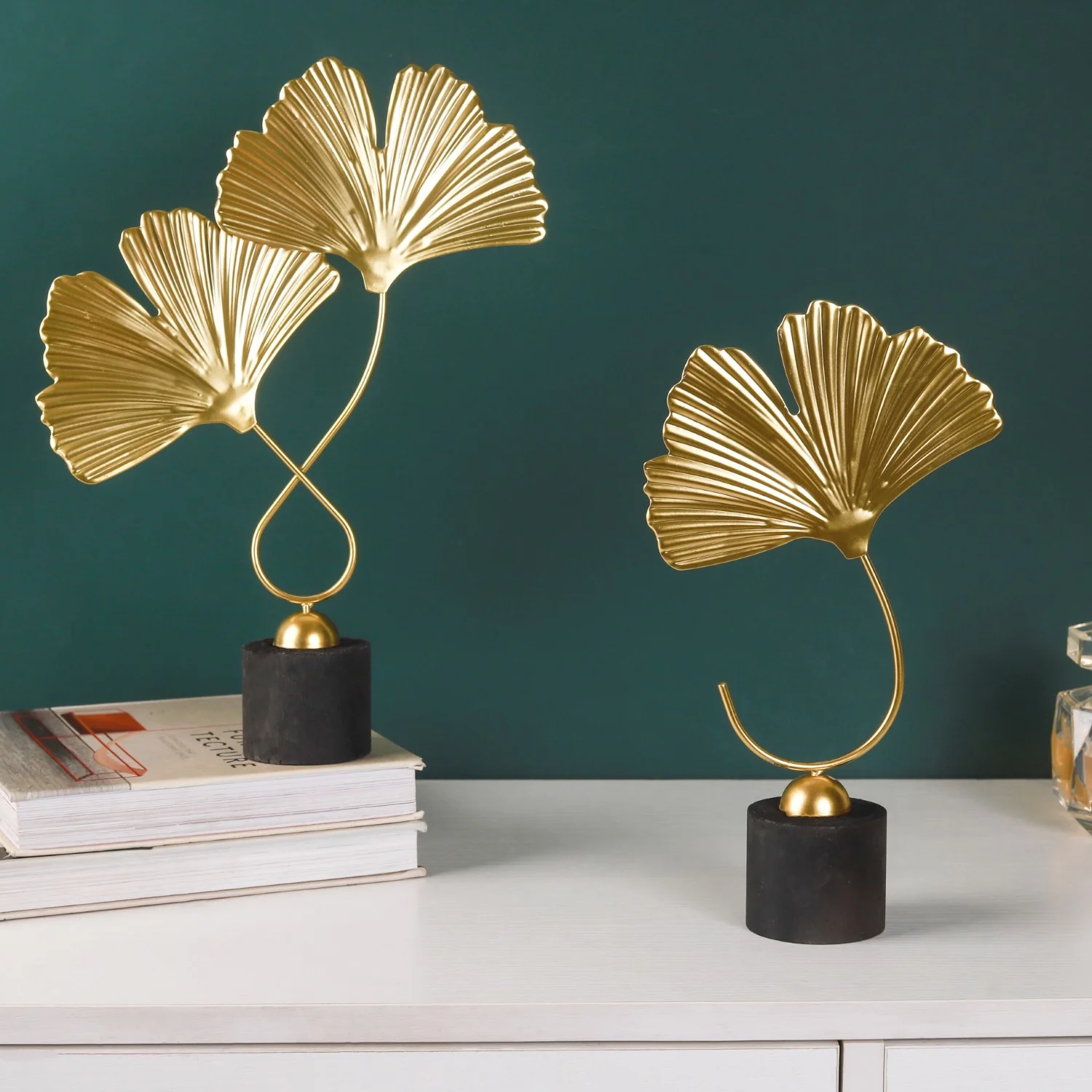Decorative Leaf Sculpture - Image 3