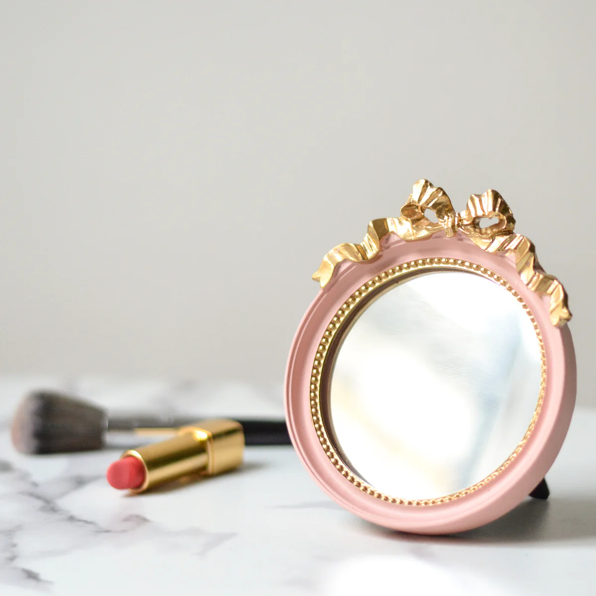 Decorative Pink Mirror - Image 4