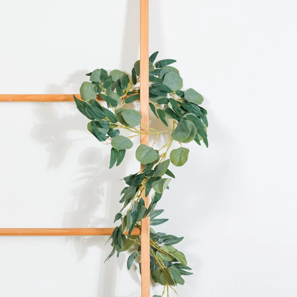 Decorative Willow And Eucalyptus Leaves Vine - Image 3