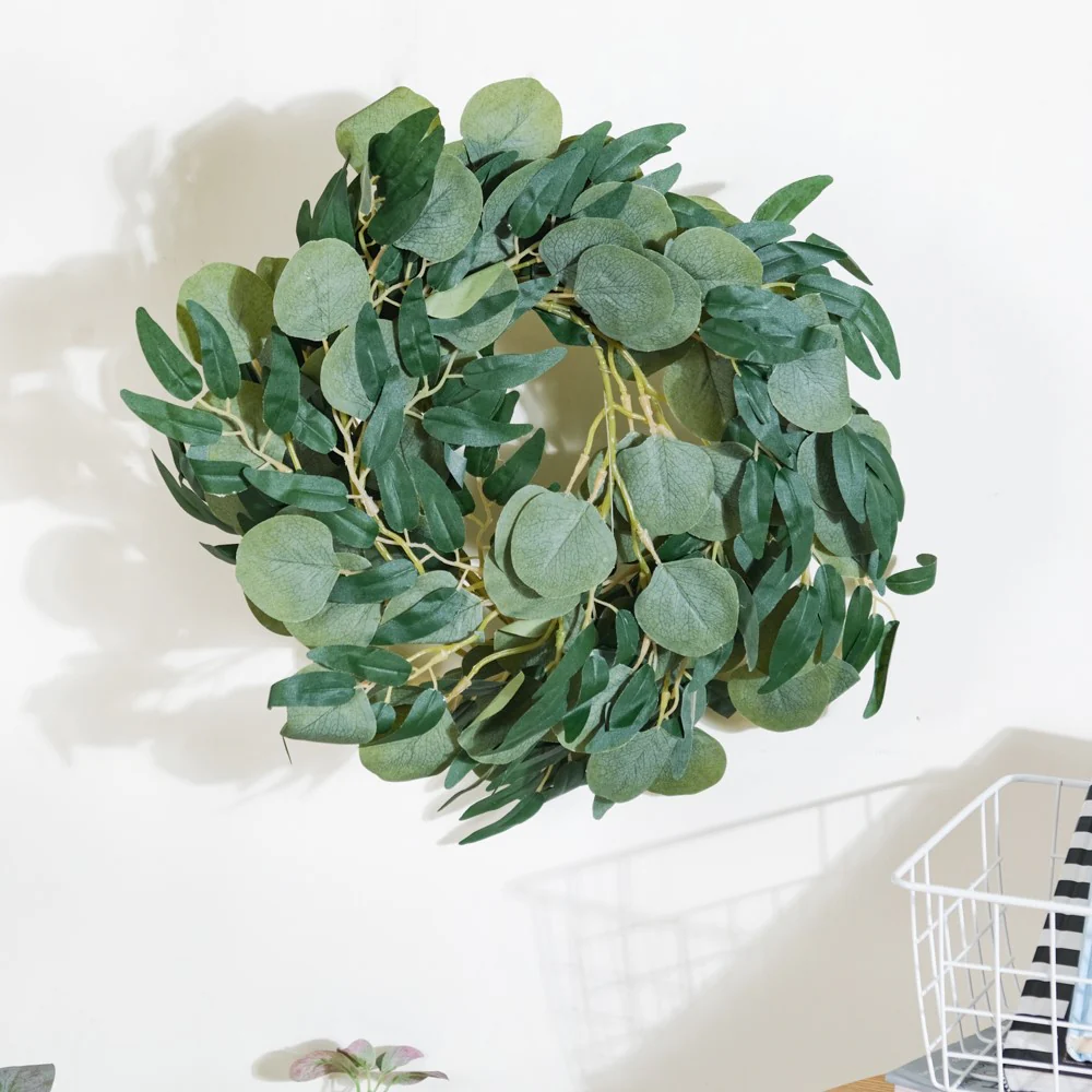 Decorative Willow And Eucalyptus Leaves Vine - Image 8