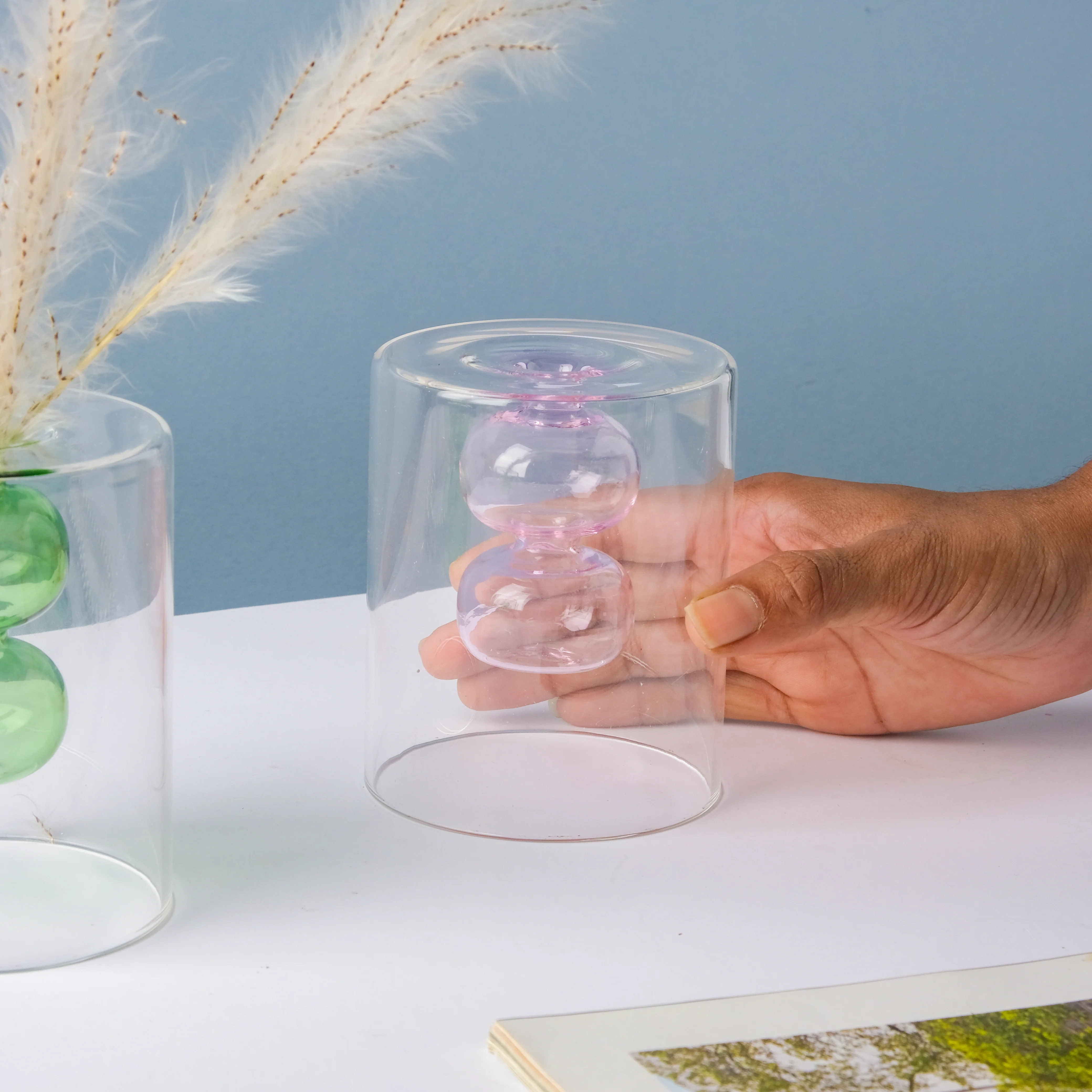 Designer Glass Vase - Image 2