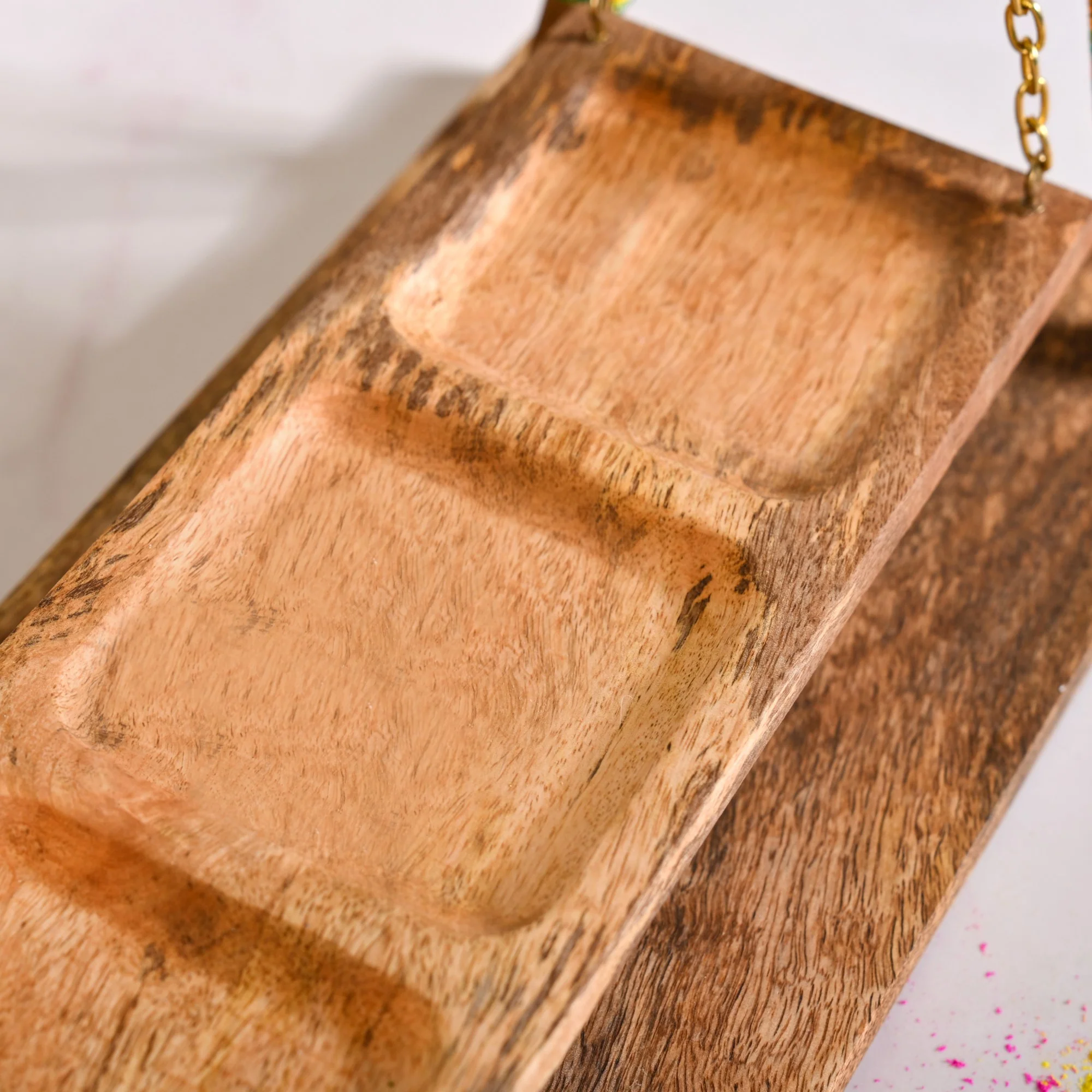 Detachable Swing Wooden Platter - Image 6