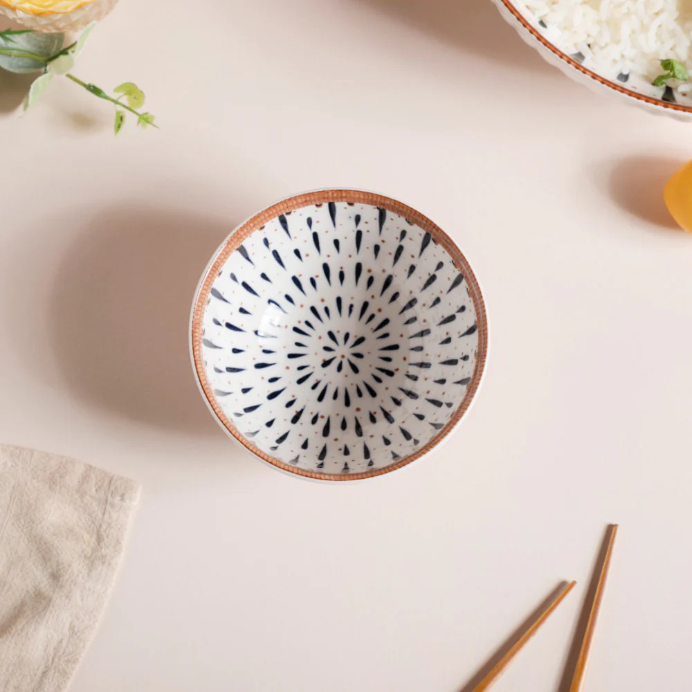 Dewdrop Ceramic Snack Bowl 4.5 Inch 250 ml - Image 2