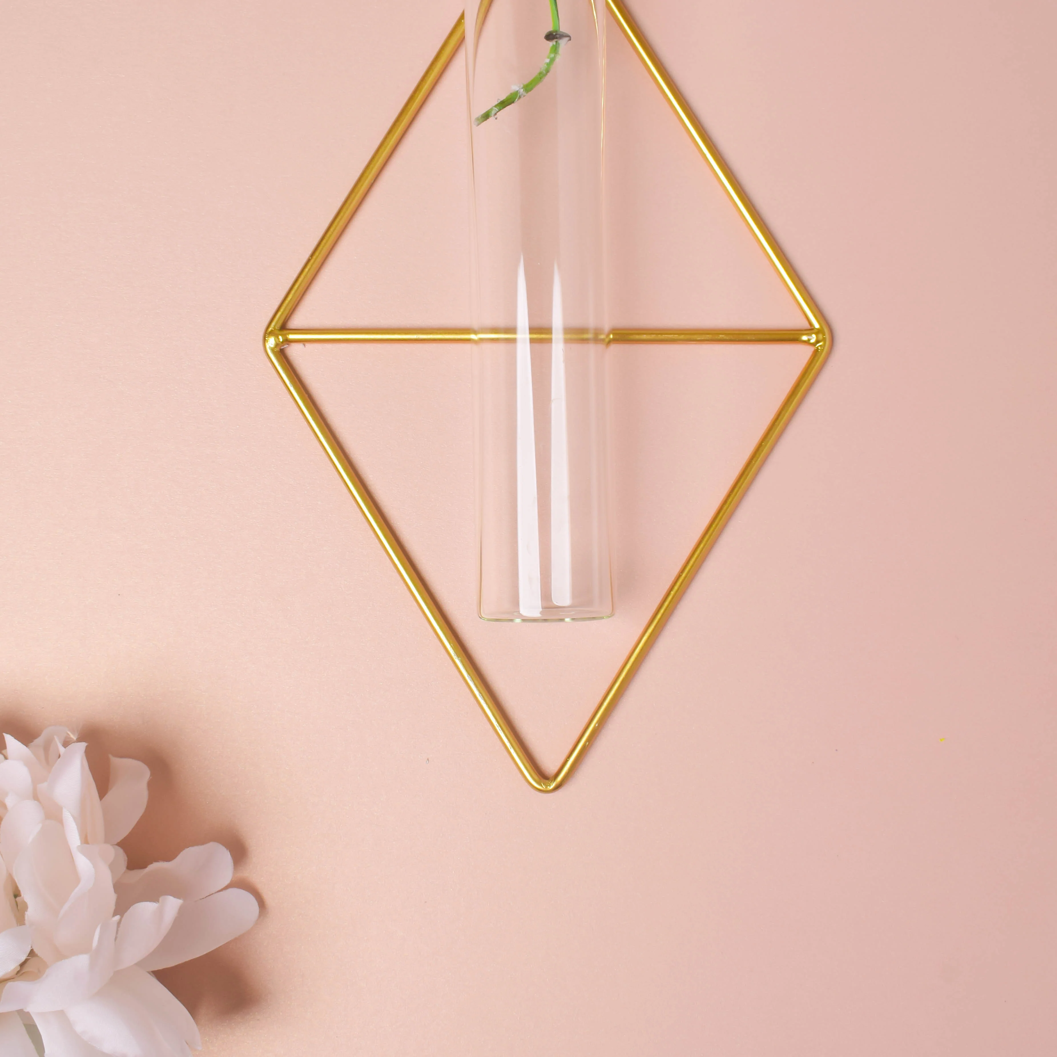 Diamond Wall Tube Vase - Image 5