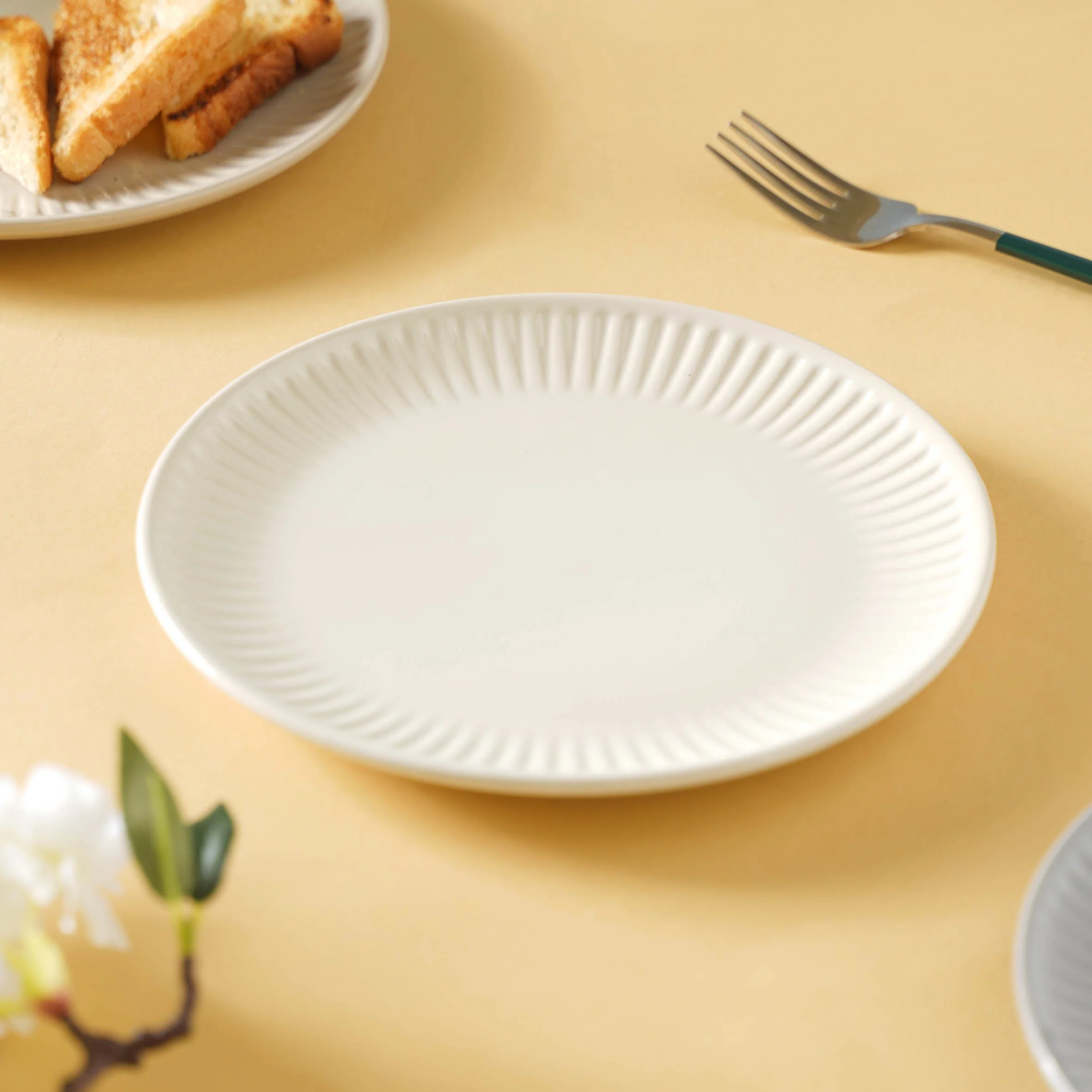 Snack Ceramic Plate 8 inch - Image 12