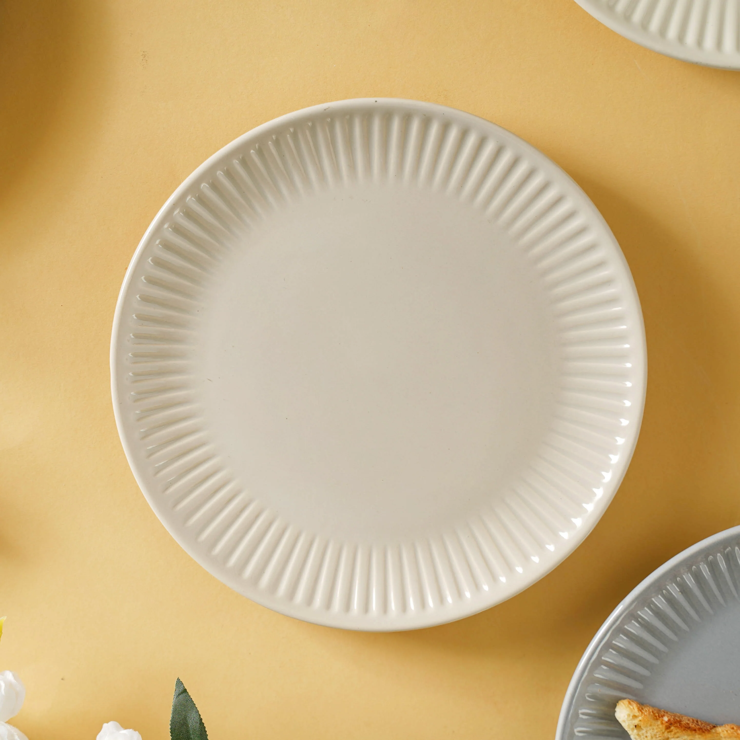 Snack Ceramic Plate 8 inch - Image 9