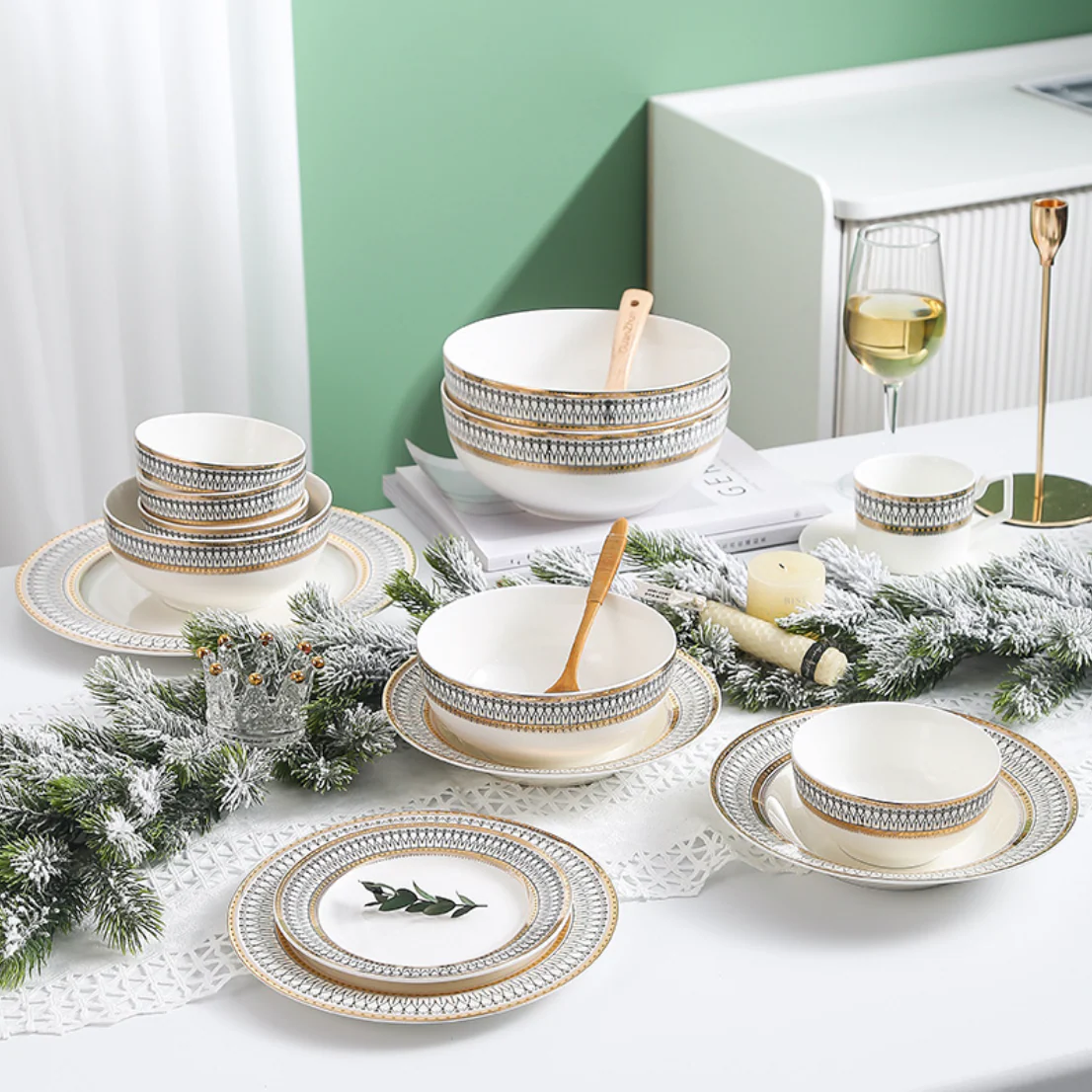 dinner set components Serving Bowl - Image 4