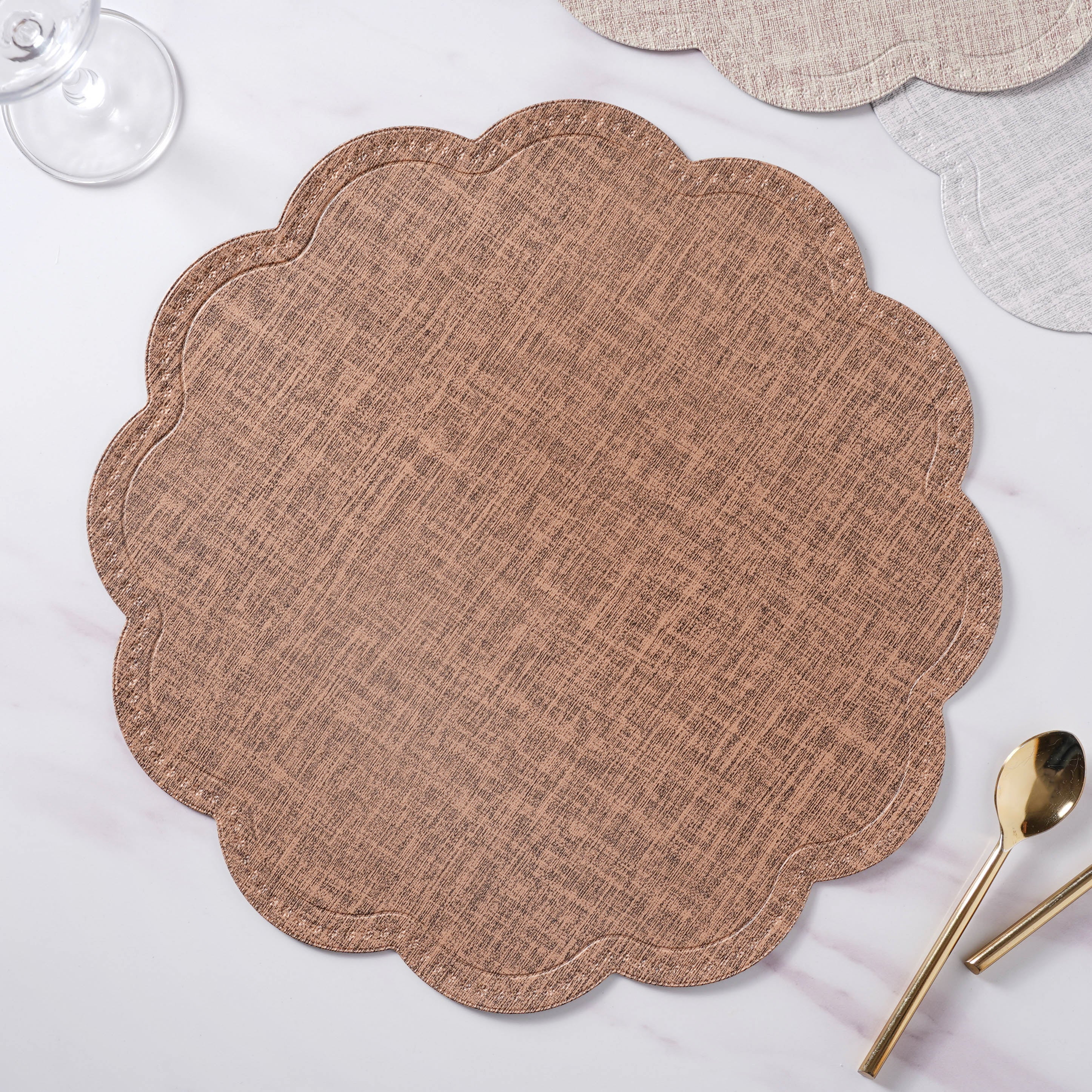 Dinner Table Mat Lace Set - Image 12