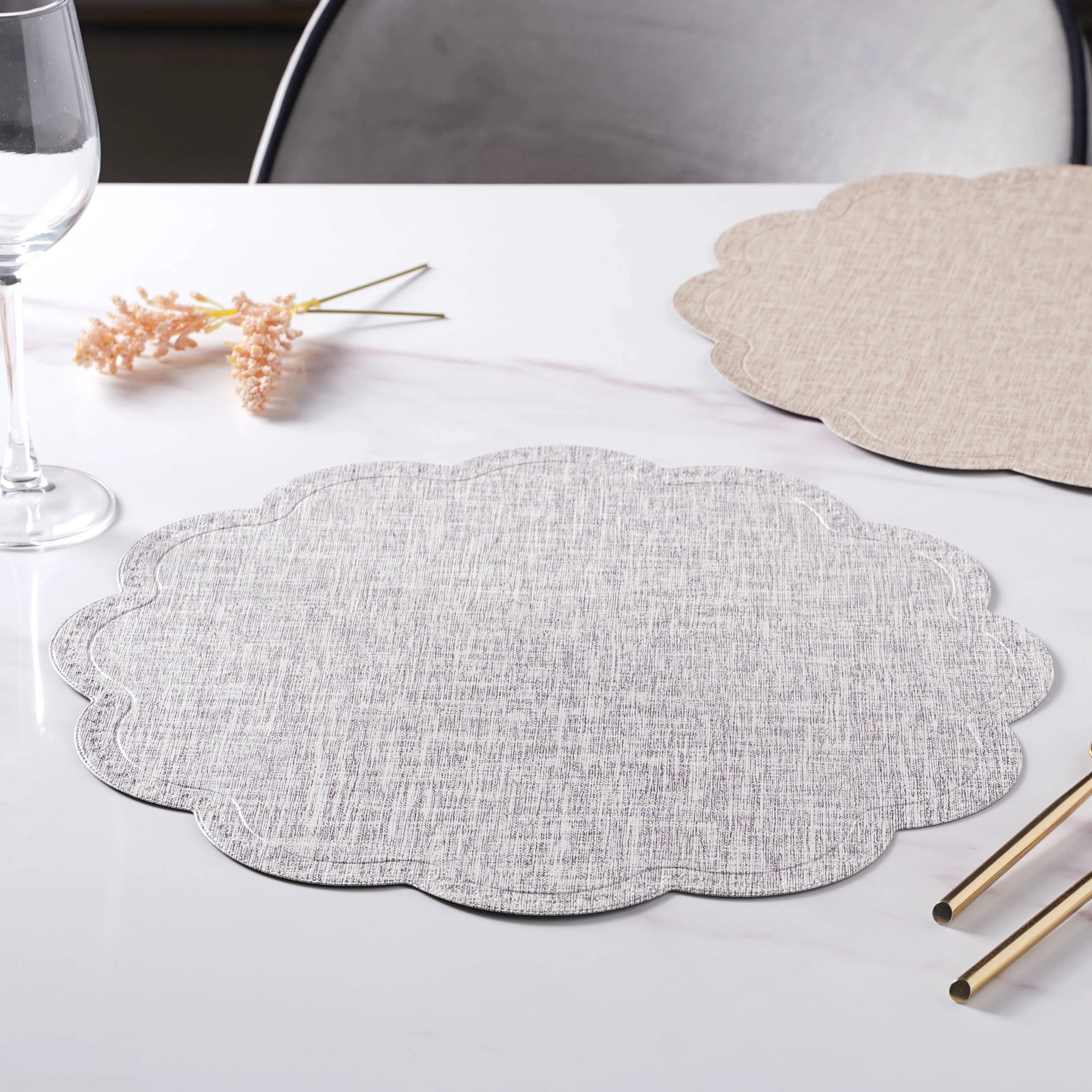 Dinner Table Mat Lace Set - Image 6