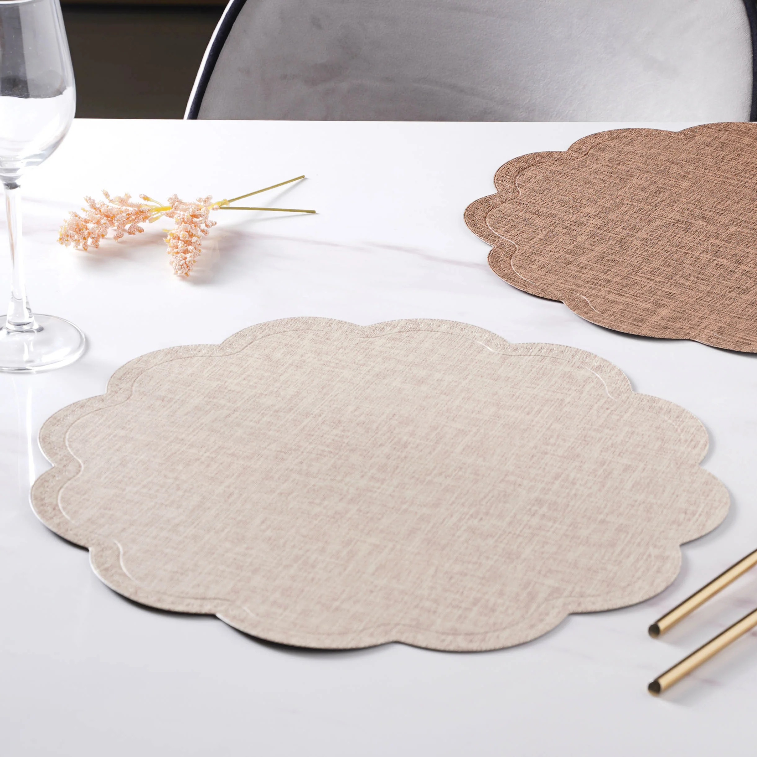 Dinner Table Mat Lace Set - Image 8