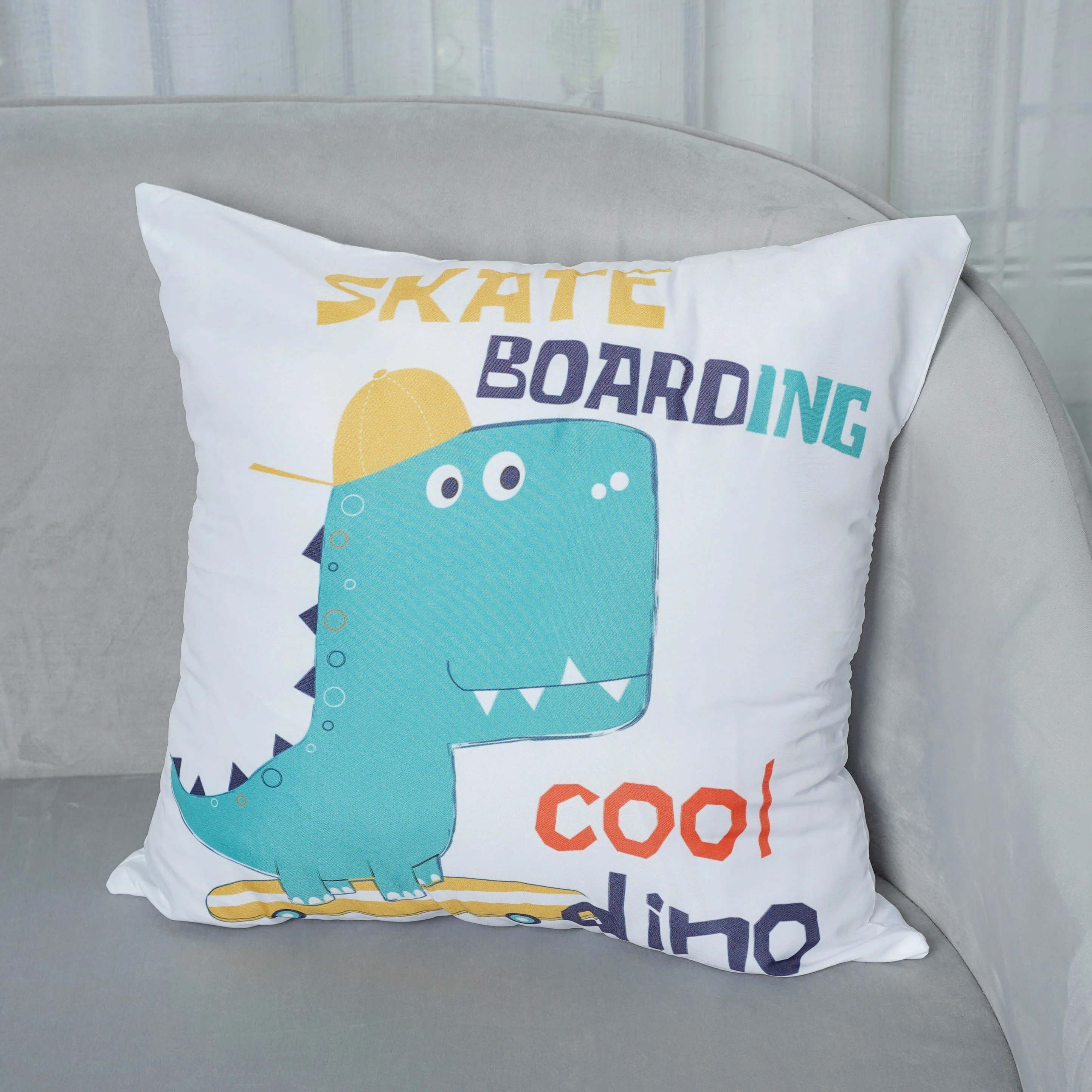 Dinosaur Pillow Cover Set of 3 - Image 6