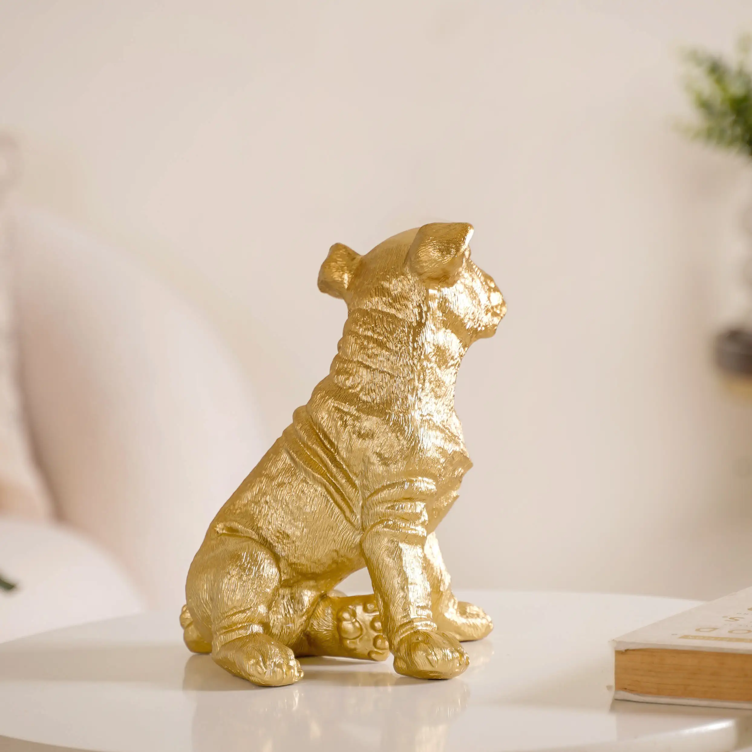 Dog Showpiece Gold Large - Image 7