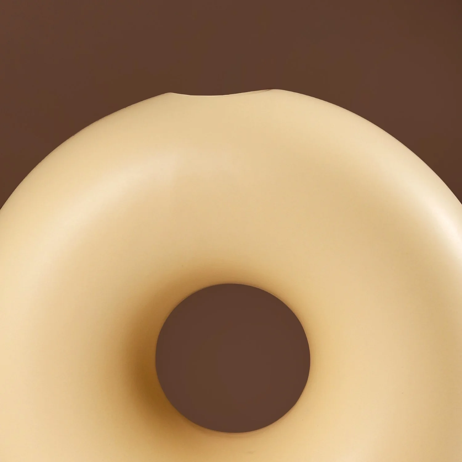 Donut Vase Pastel Yellow - Image 9