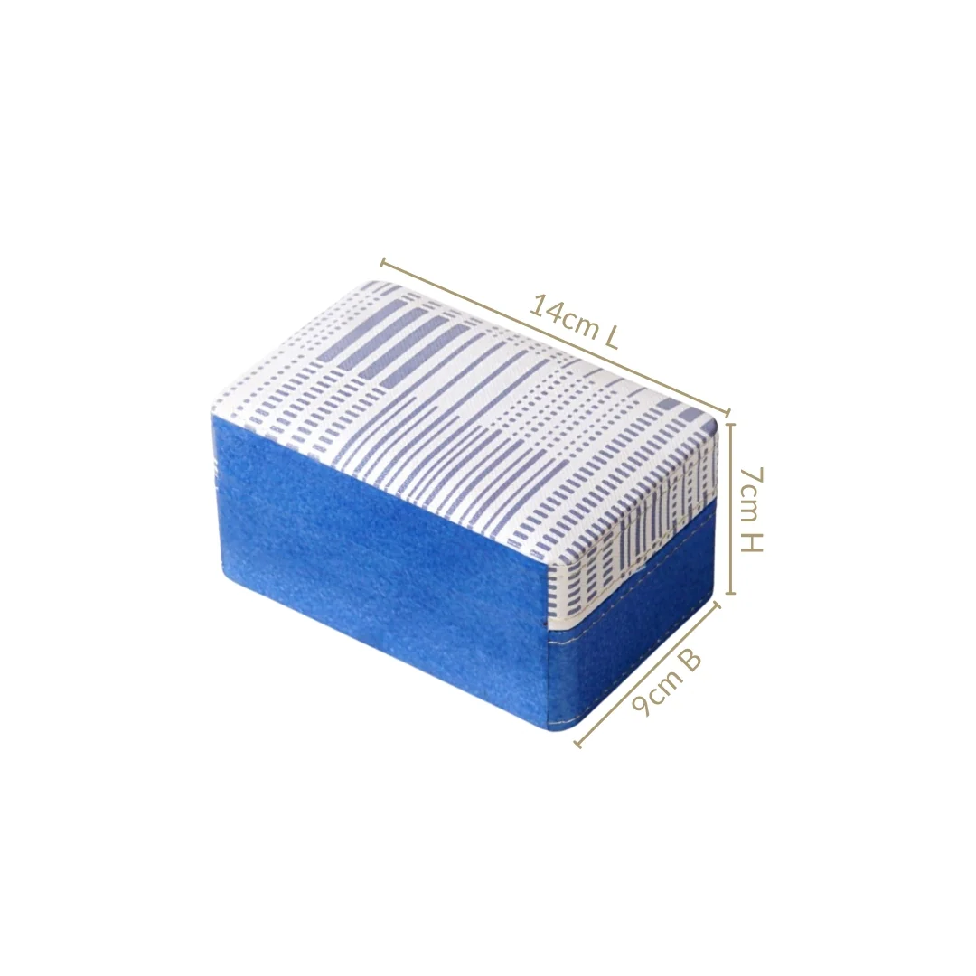 Dots And Dash Portable Jewellery Box With Mirror - Image 4
