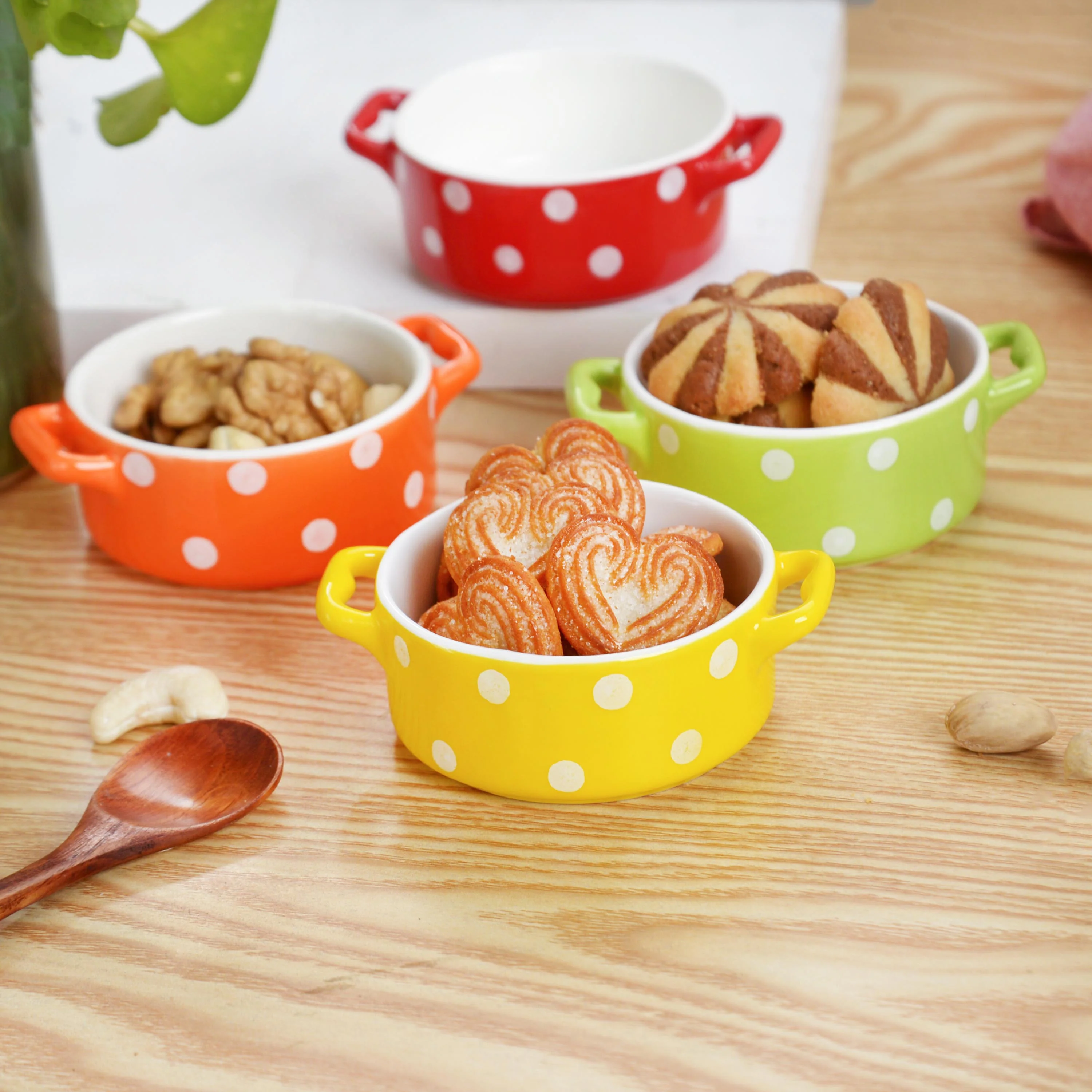 Dots Baking Bowl Set of 4 - Image 2