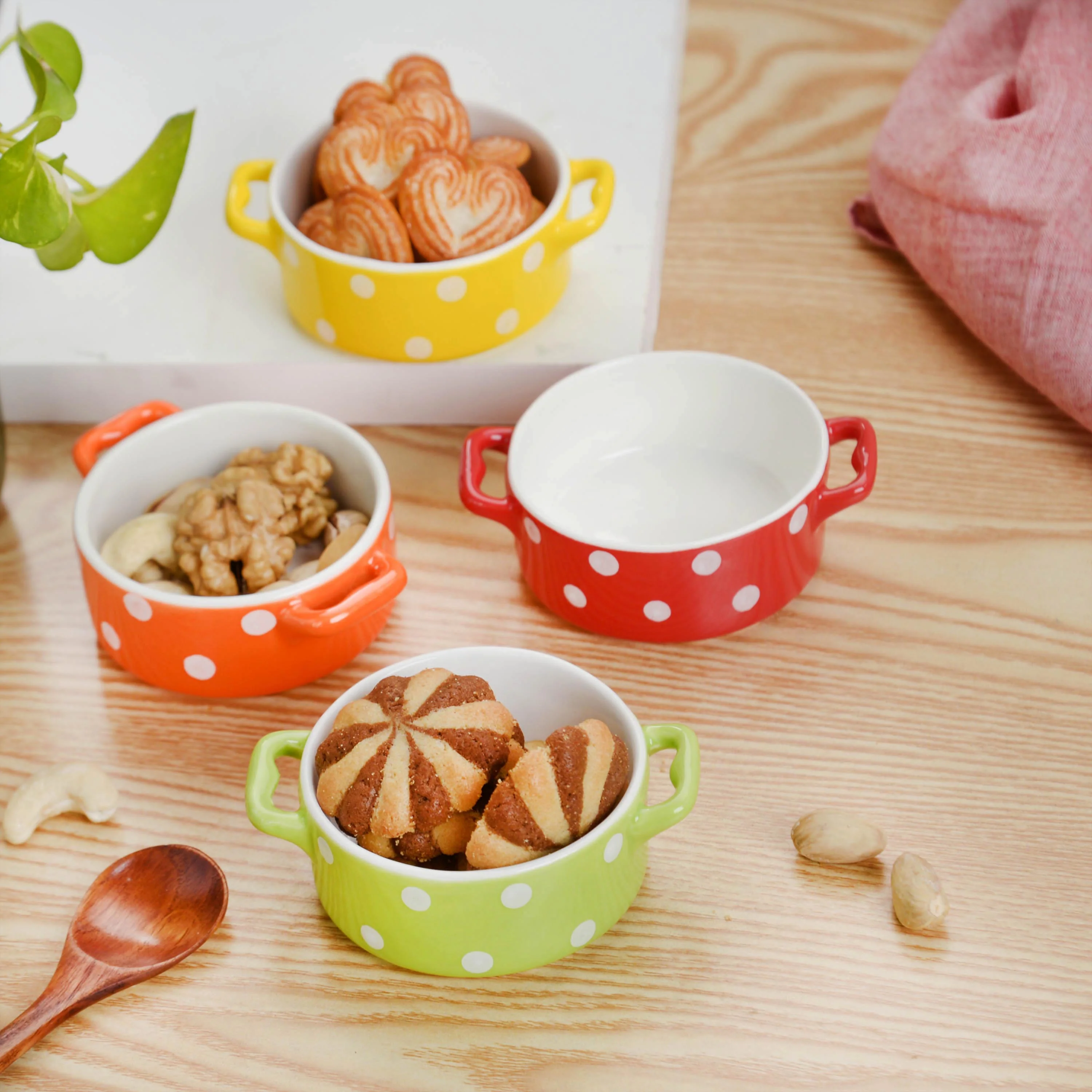 Dots Baking Bowl Set of 4 - Image 5
