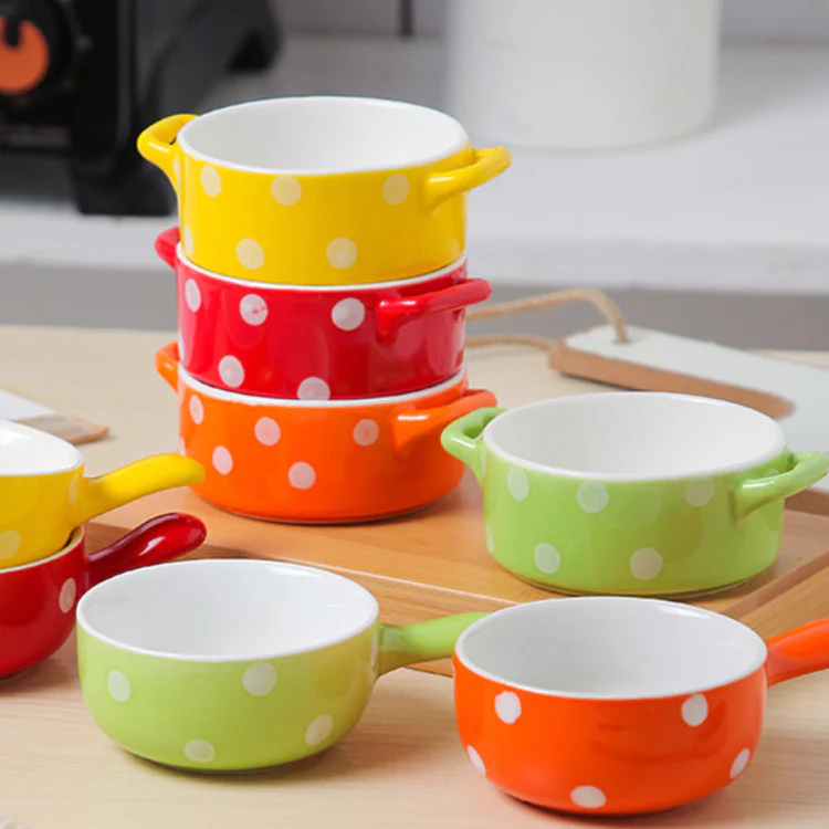 Dots Baking Bowl Set of 4 - Image 6