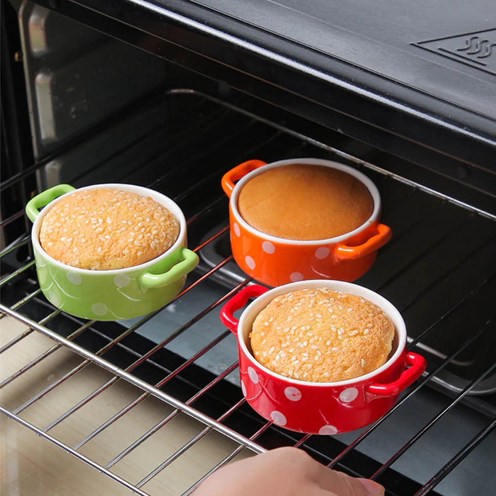 Dots Baking Bowl Set of 4 - Image 7