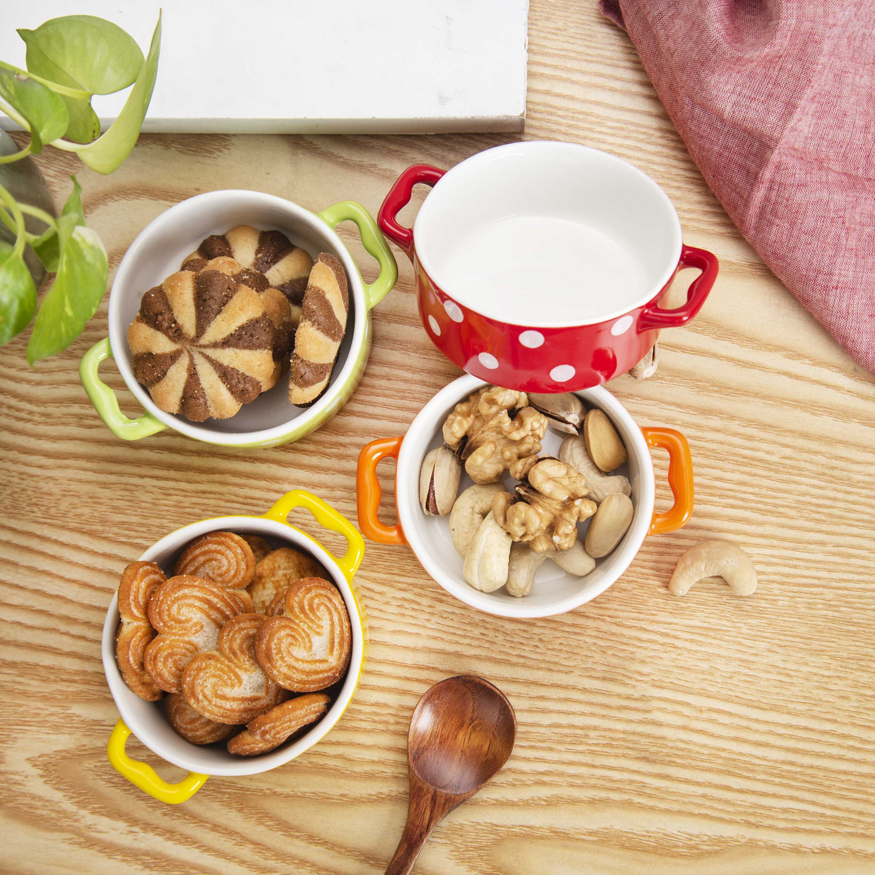 Dots Baking Bowl Set of 4 - Image 8