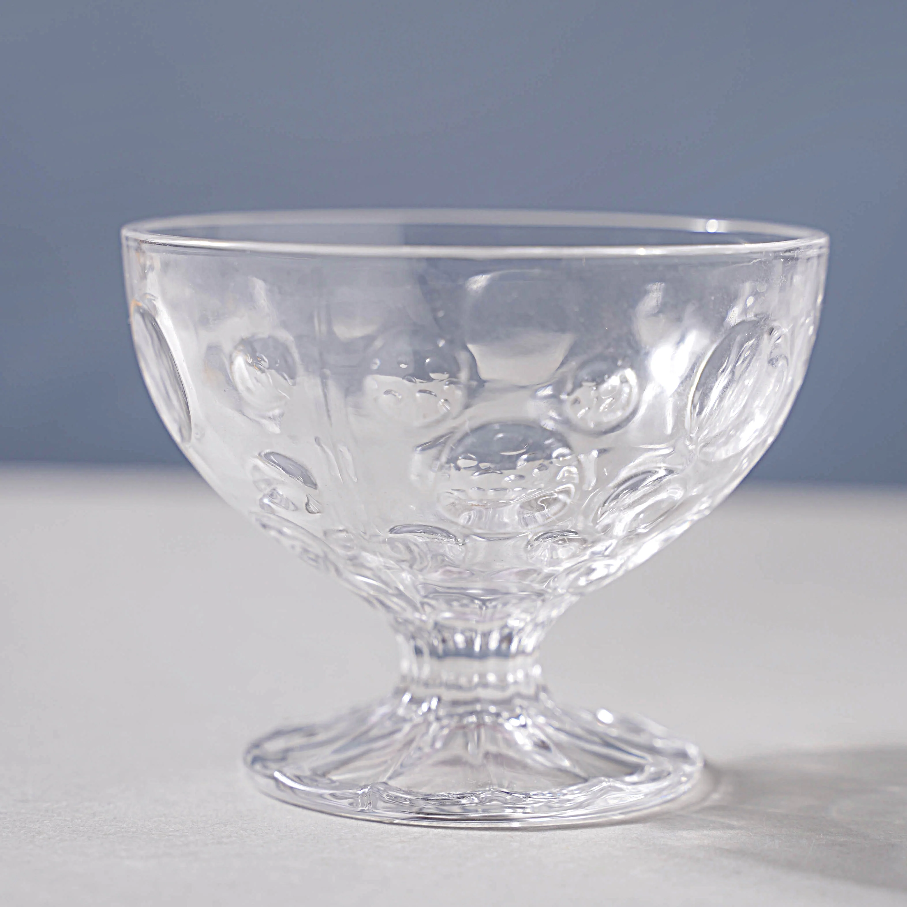 Dotty Glass Ice Cream Bowl Set of 2 - Image 5