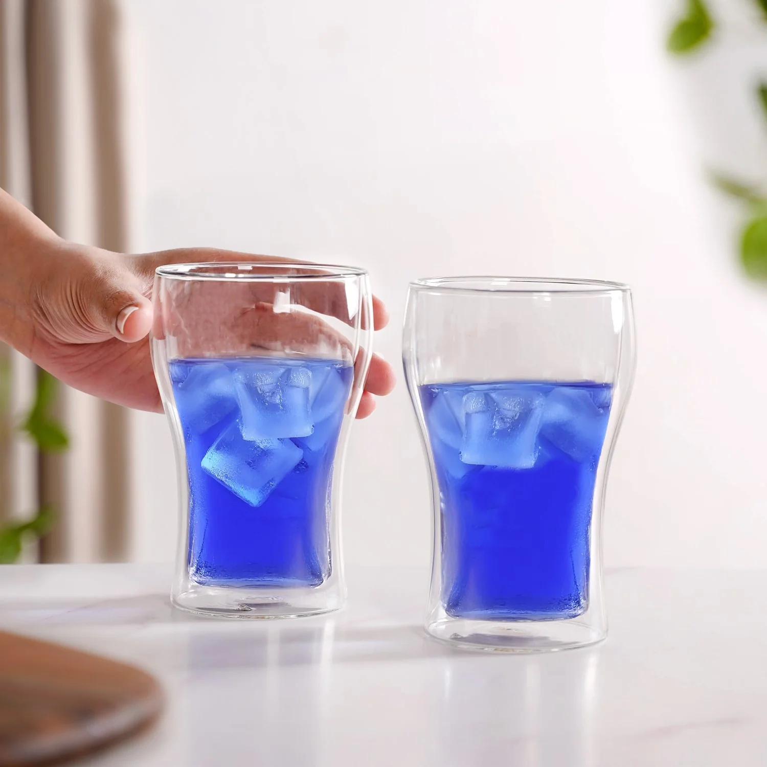 Double Wall Drinks Glass Set Of 2 350ml - Image 2