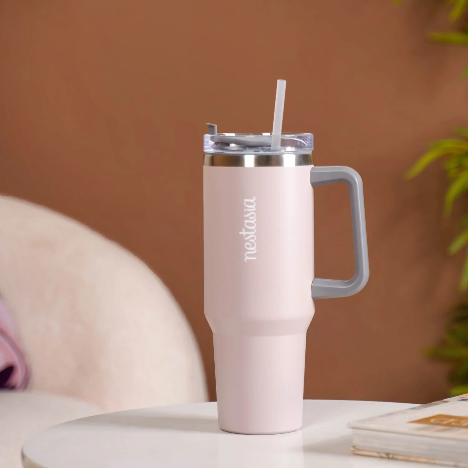 Double Wall Vacuum Insulated Sipper Bottle 1200ml - Image 2