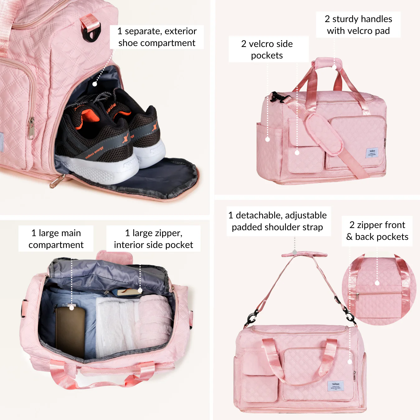 Dova Expandable Weekender Bag - Image 6