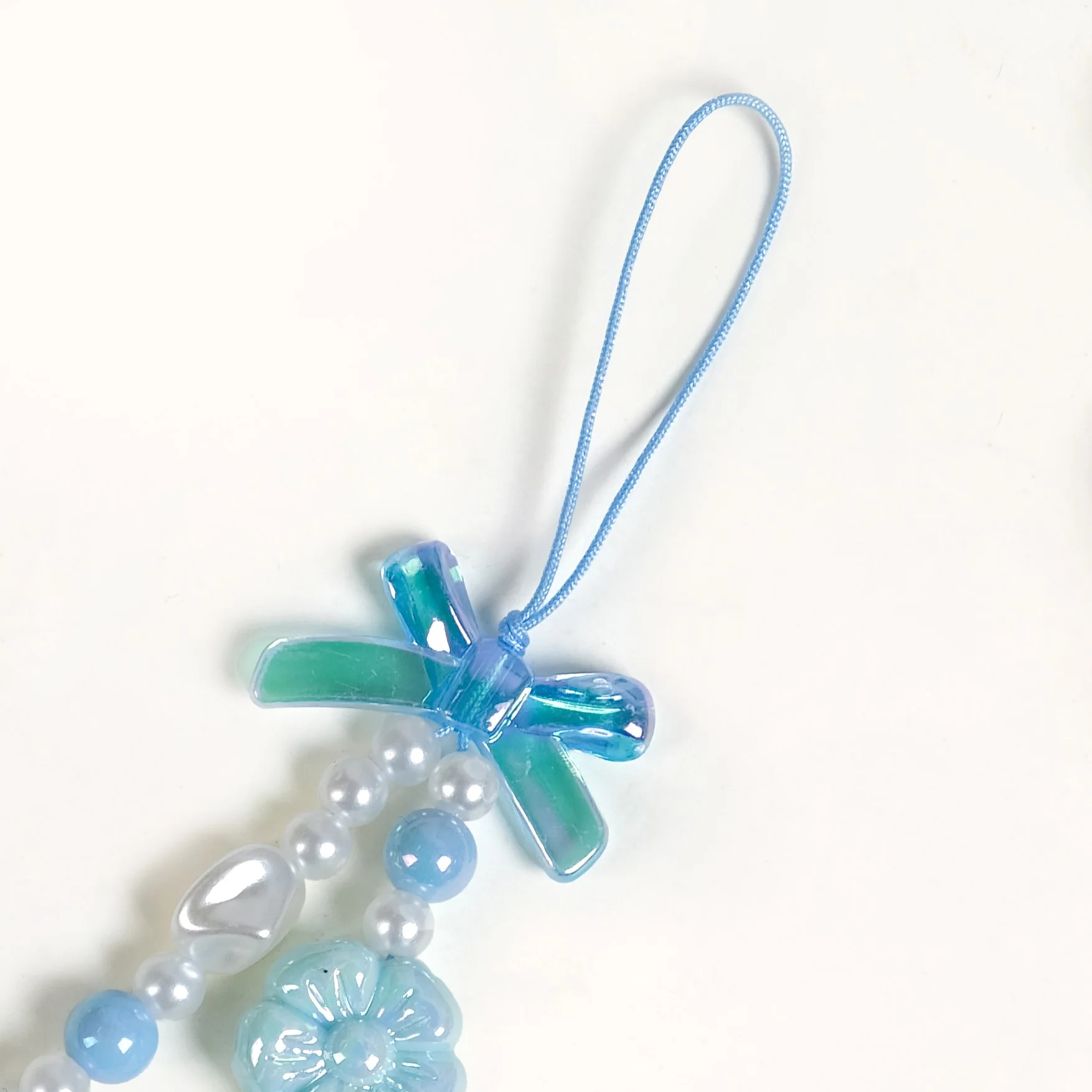 Dreamy Azure Cute Phone Lanyard - Image 5