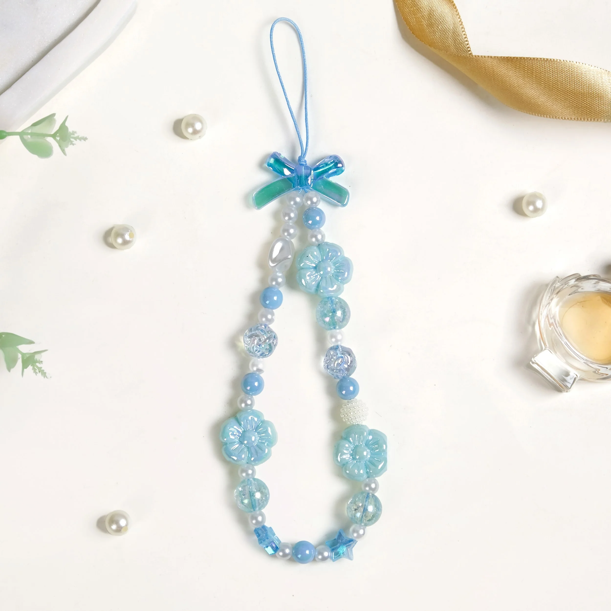 Dreamy Azure Cute Phone Lanyard - Image 7