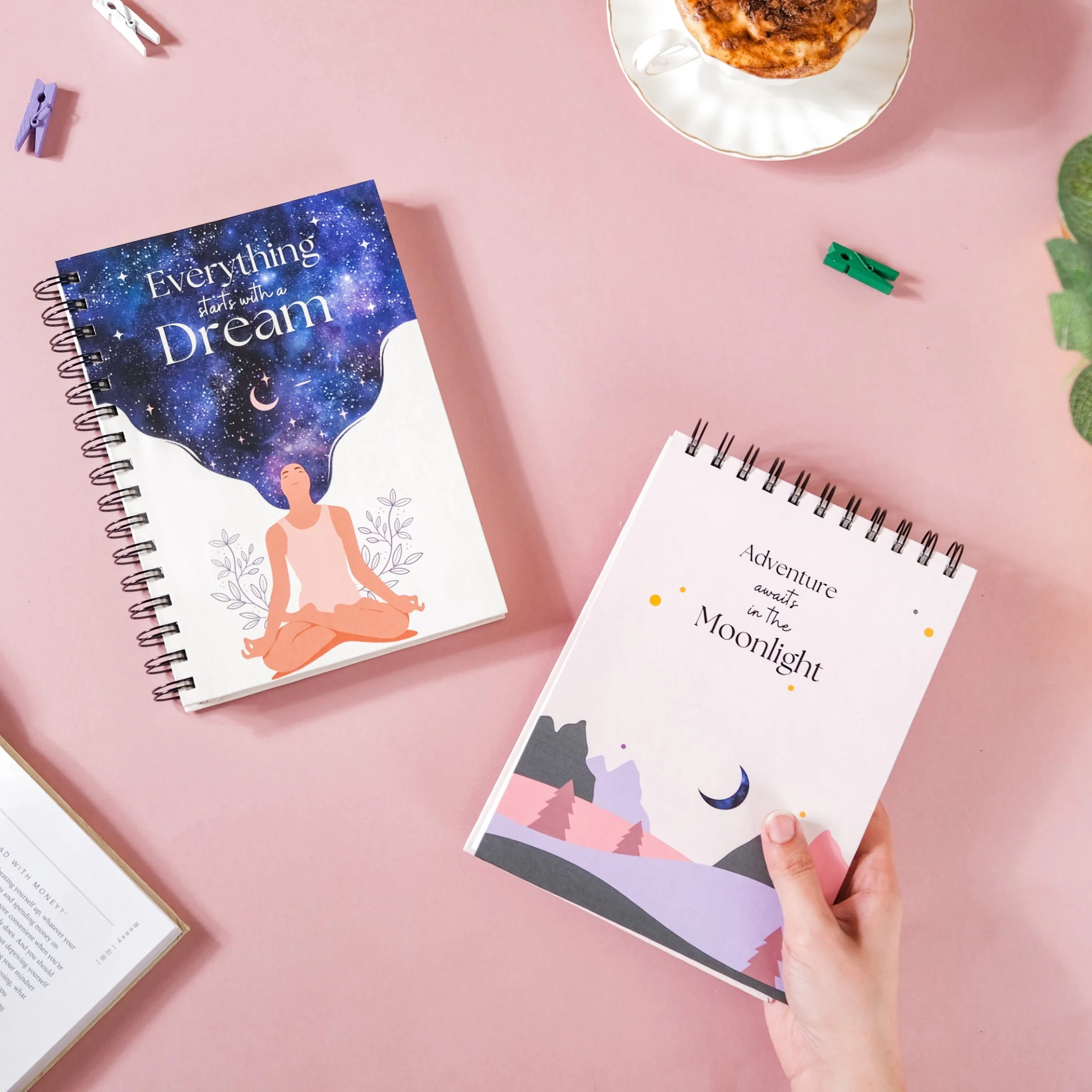 Dreamy Productivity Planner & Notepad Set - Image 2