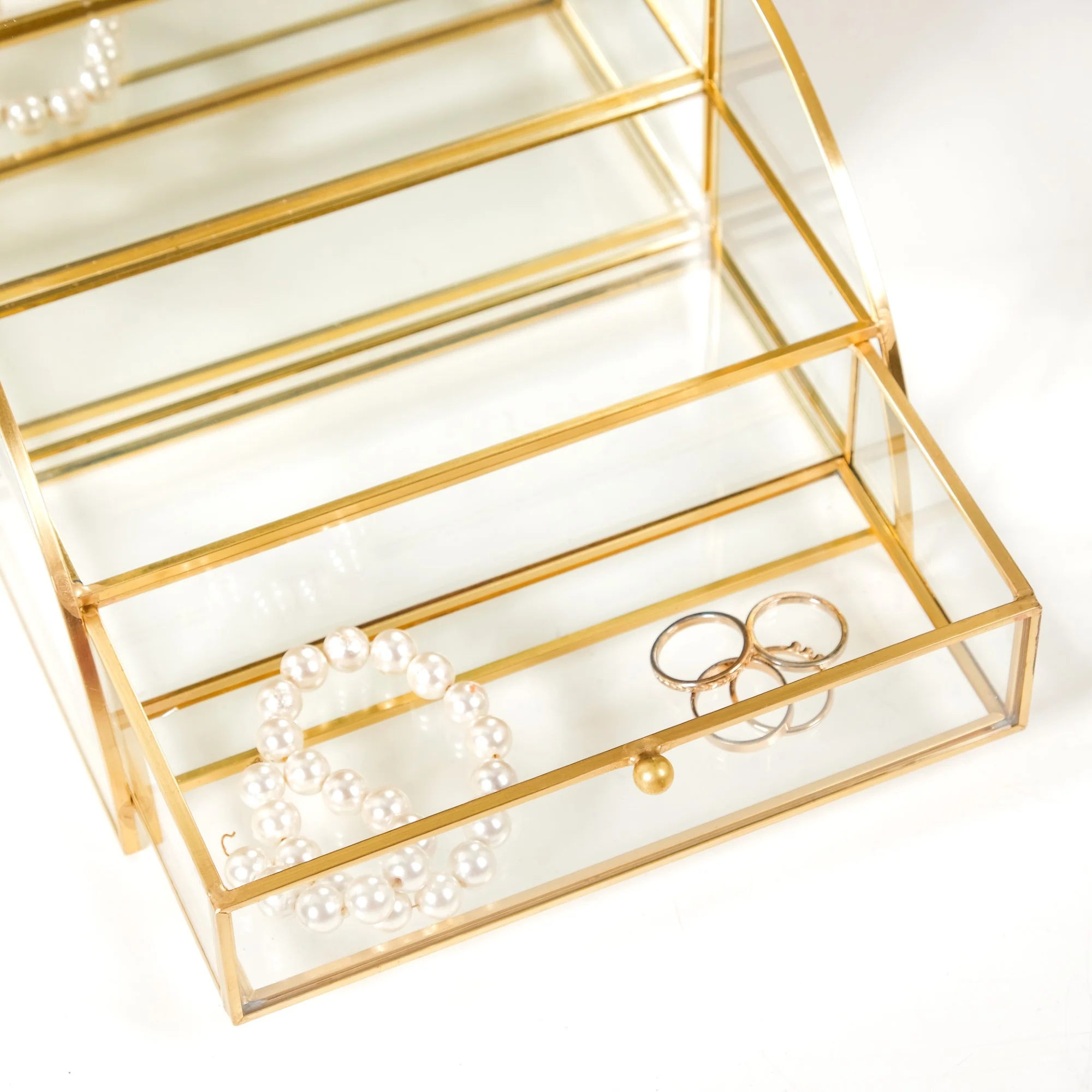 Dressing Table Mirror With Jewellery Box Drawer - Image 6