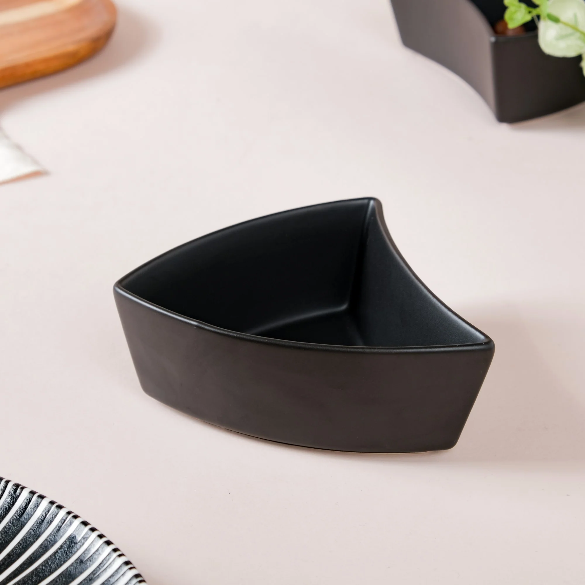 Dry Fruit Bowl Black Set Of 5 200 ml - Image 8