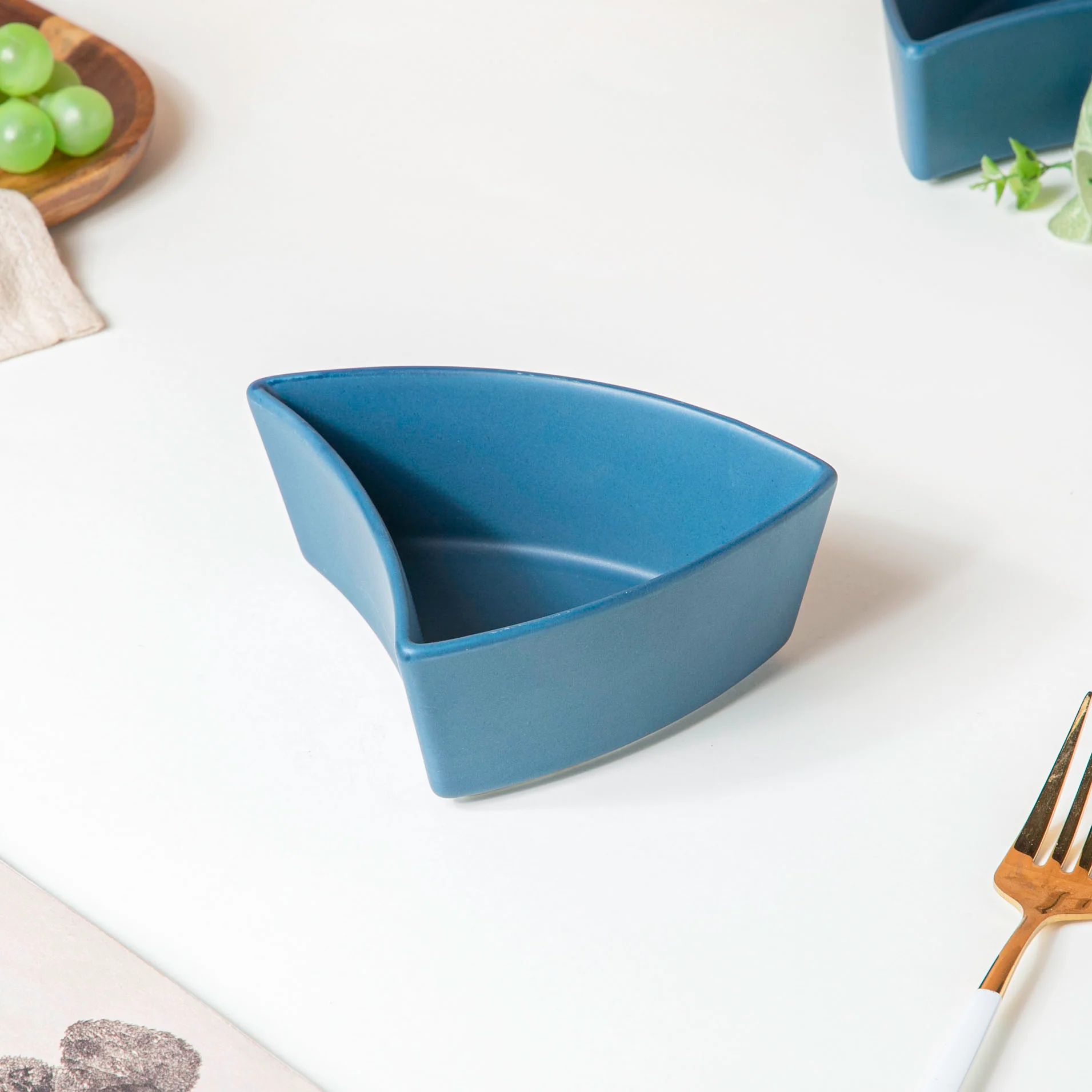 Dry Fruit Bowl Blue Set Of 5 200 ml - Image 5