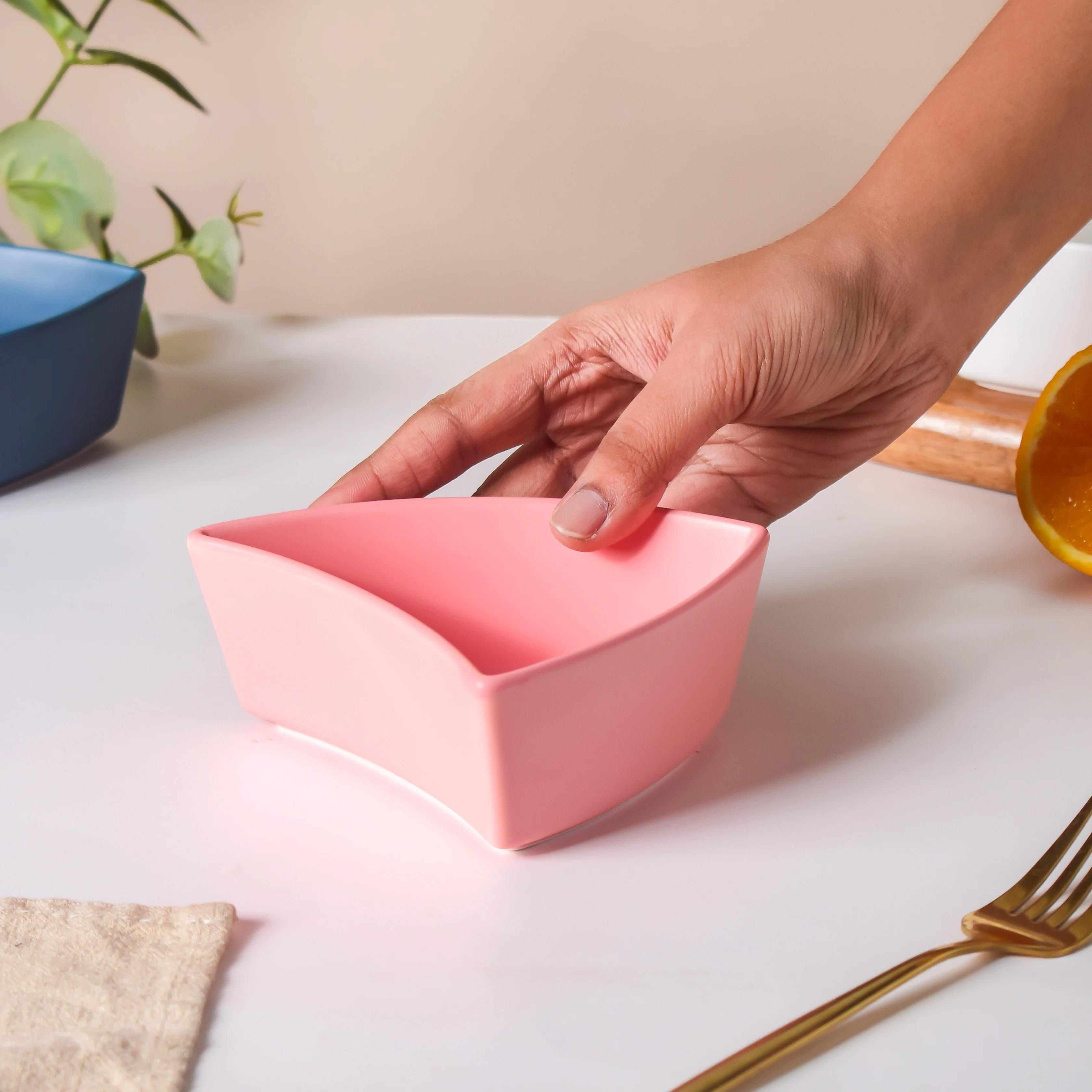 Dry Fruit Bowl Pink 200 ml - Image 2
