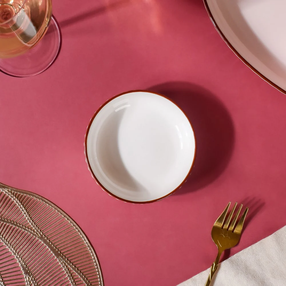 Dune Dessert Plate Pink - Image 3