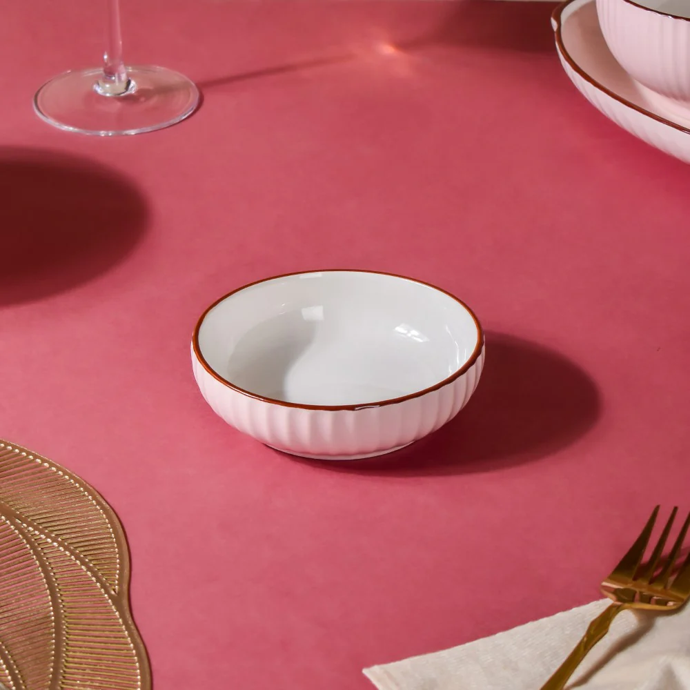 Dune Dessert Plate Pink - Image 4