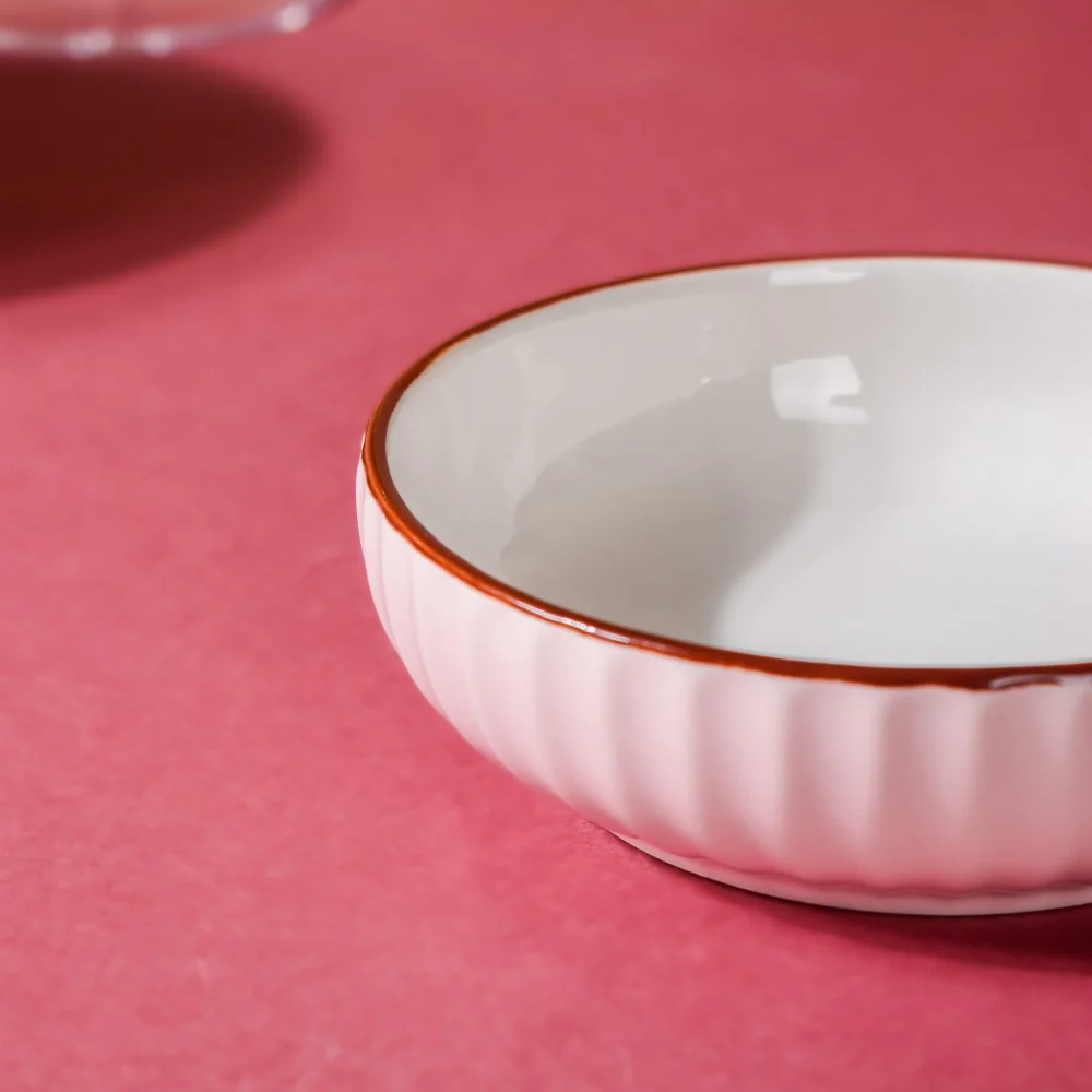 Dune Dessert Plate Pink - Image 5
