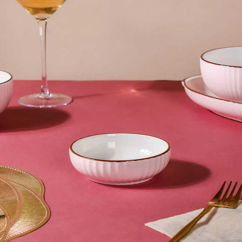 Dune Dessert Plate Pink - Image 6