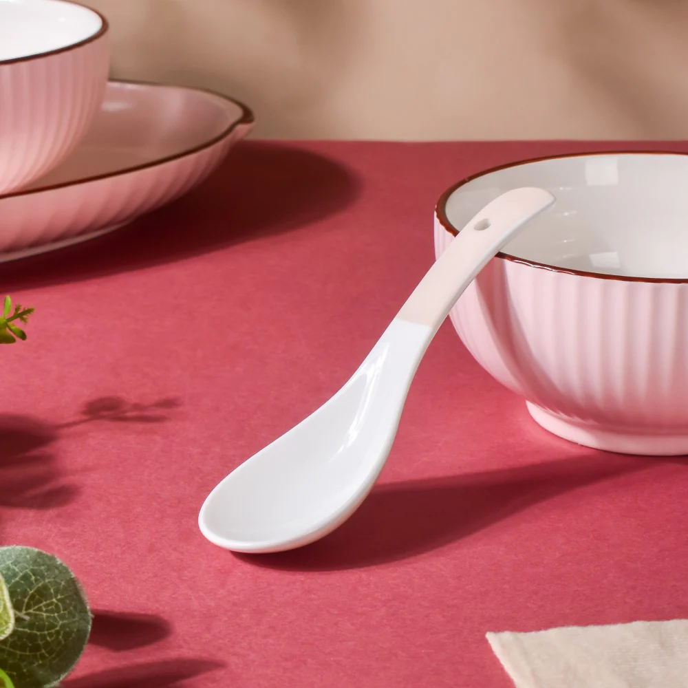 Dune Soup Spoon Pink - Image 2