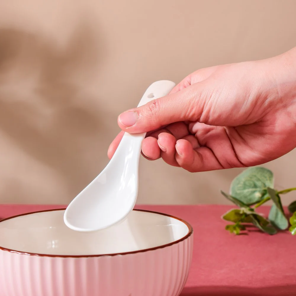Dune Soup Spoon Pink - Image 3